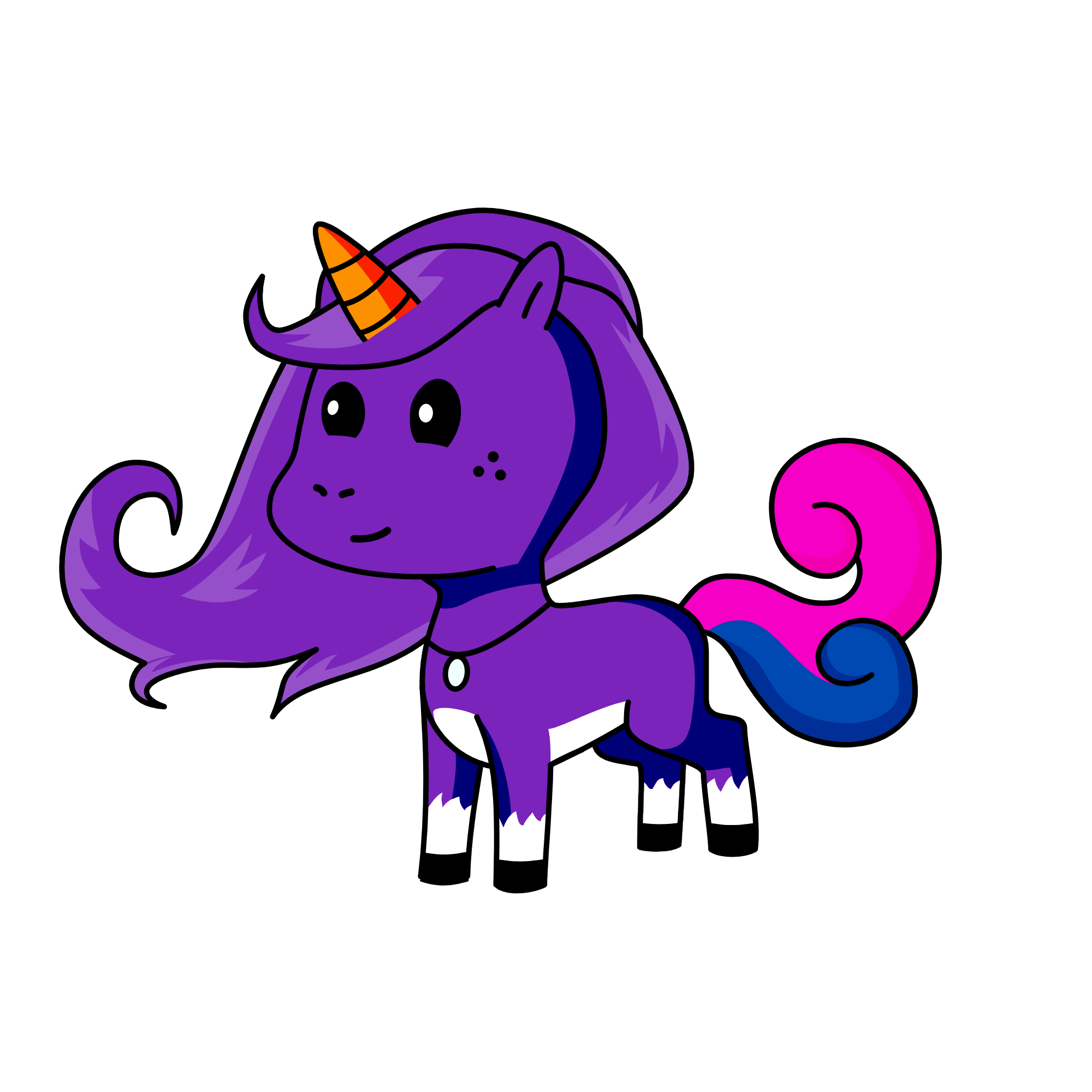 cona, the unicorn