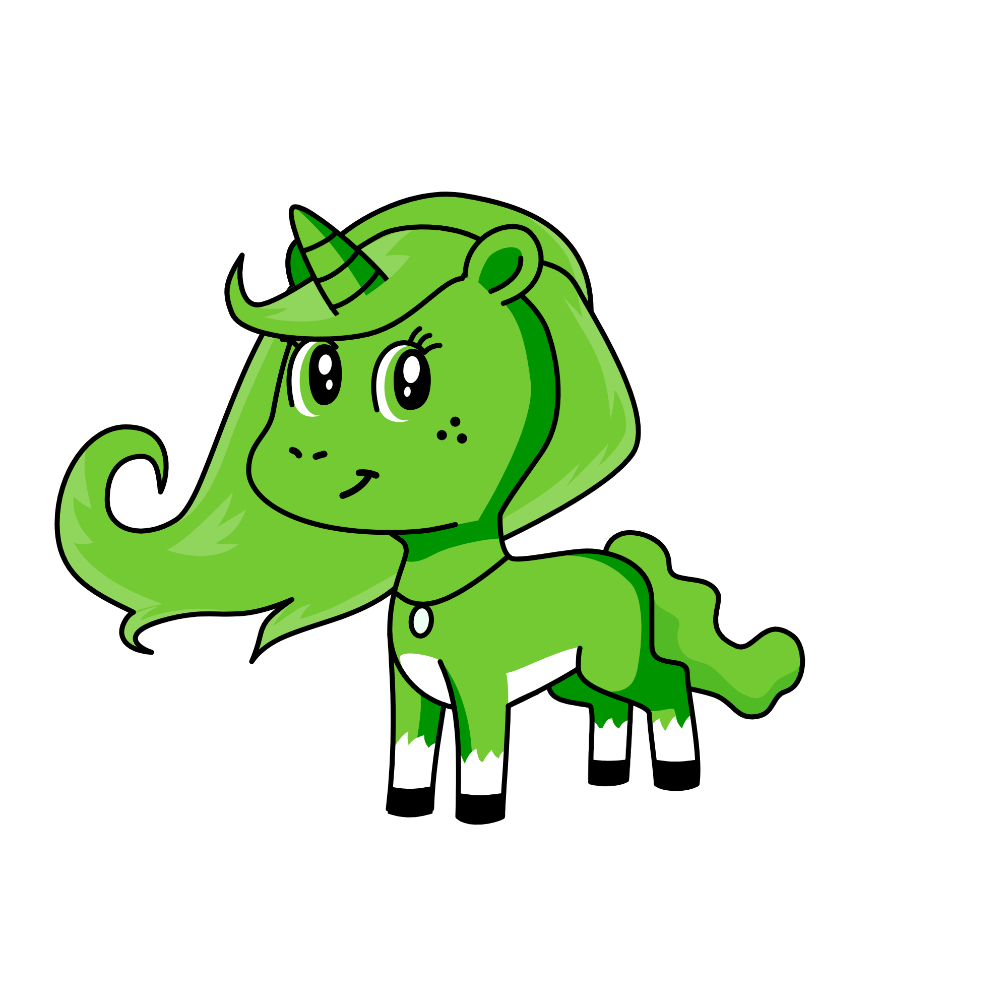 tree, the unicorn