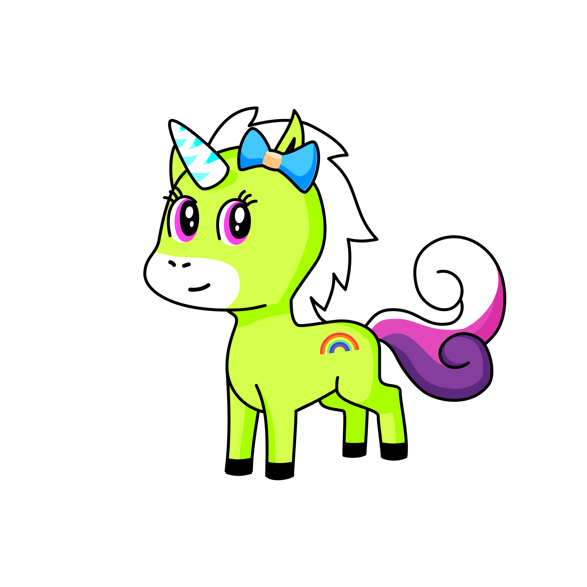 Sparkler, the unicorn