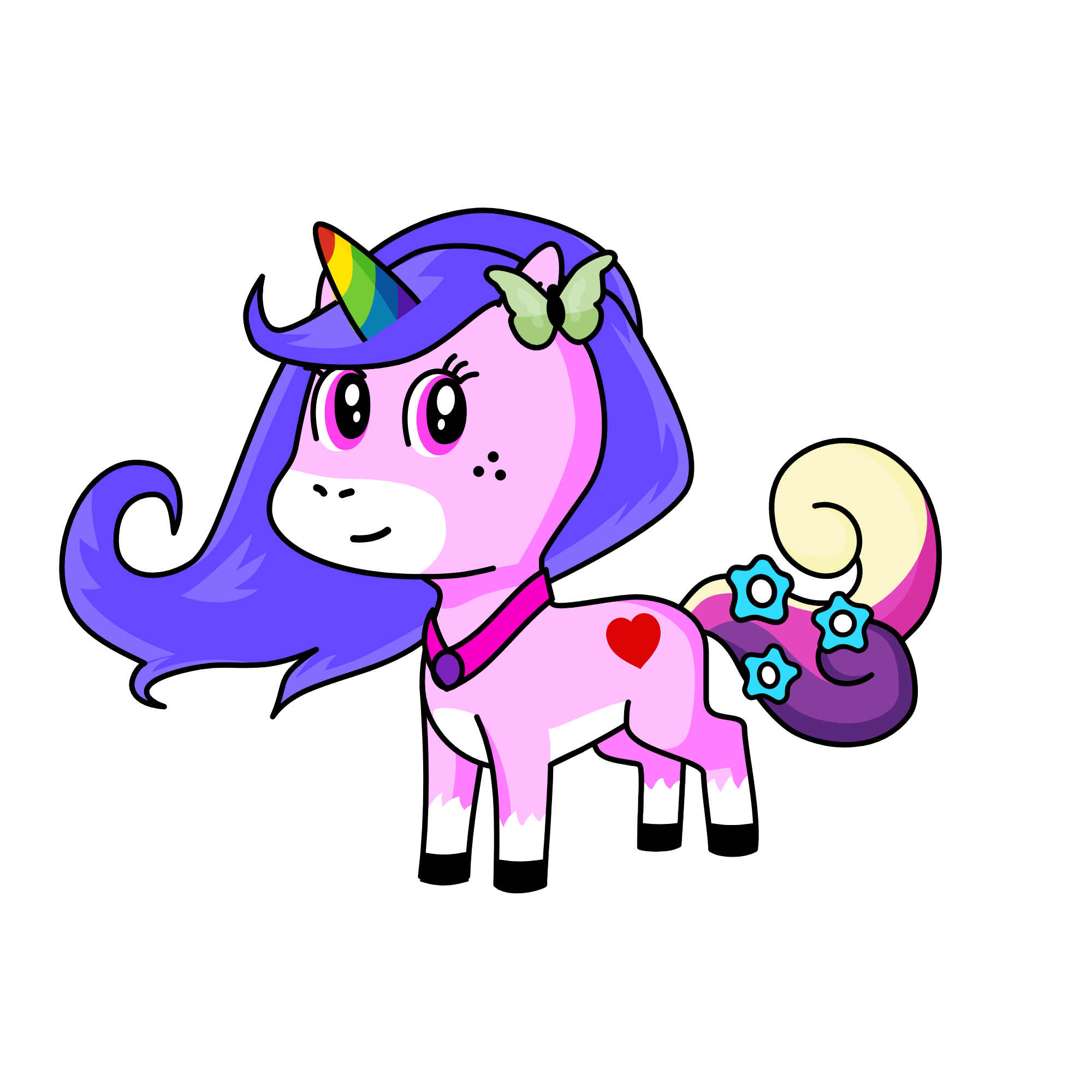 Butterfly, the unicorn
