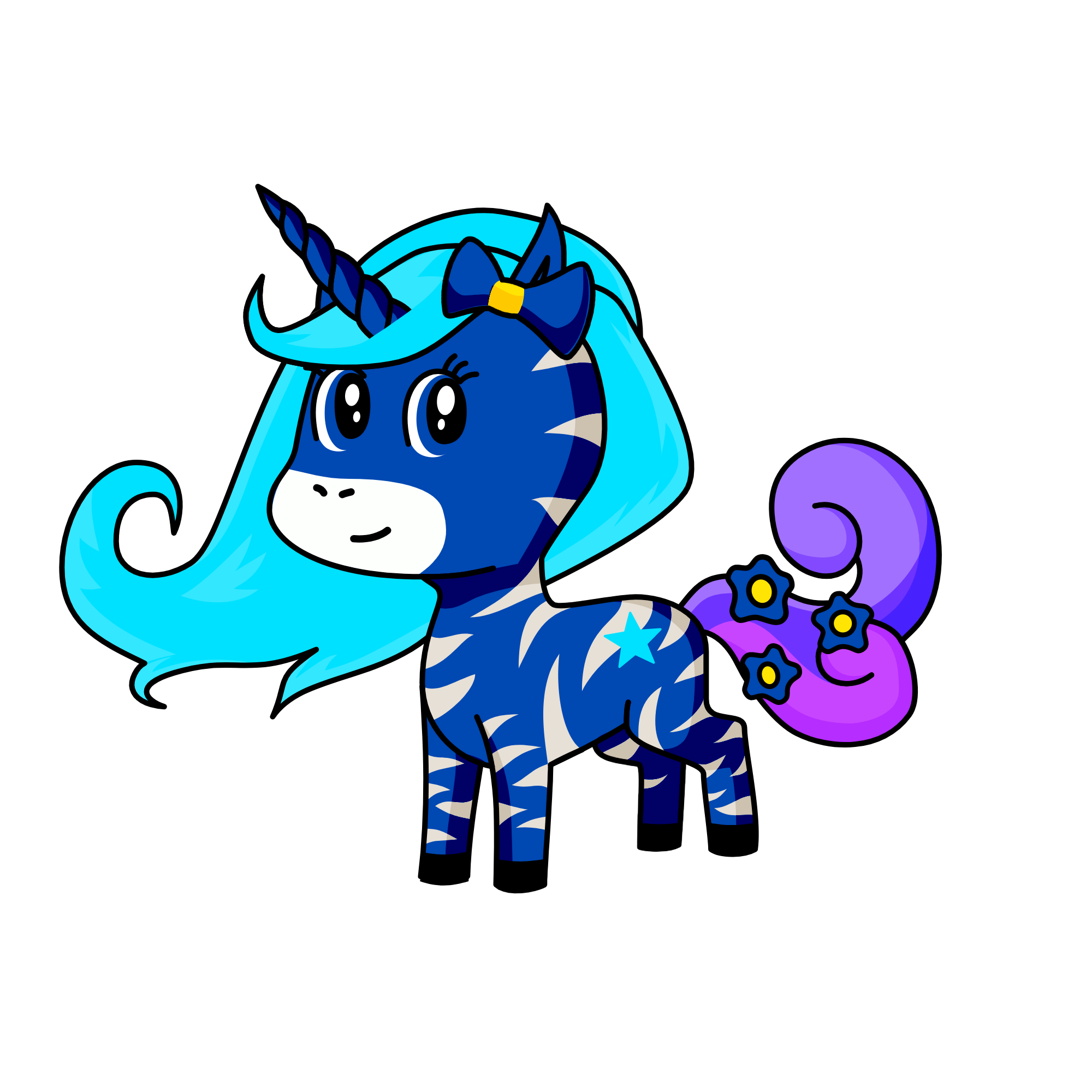 Sarah Damia, the unicorn