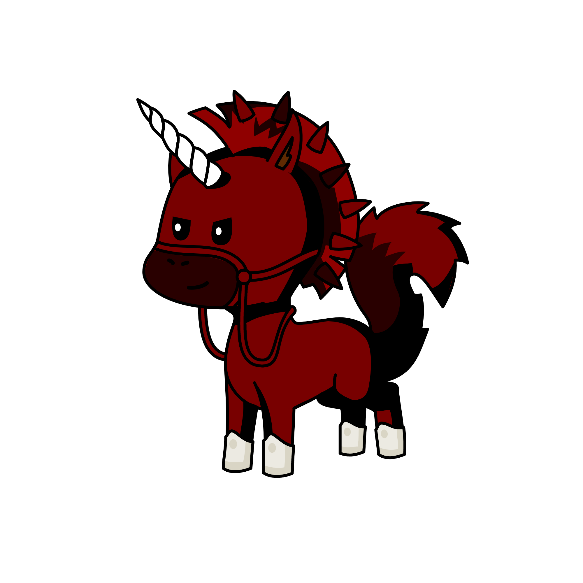 bloody boy, the unicorn