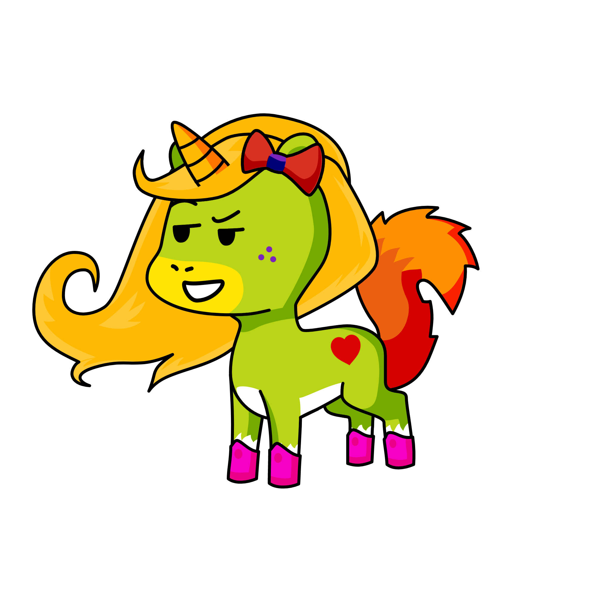 David, the unicorn