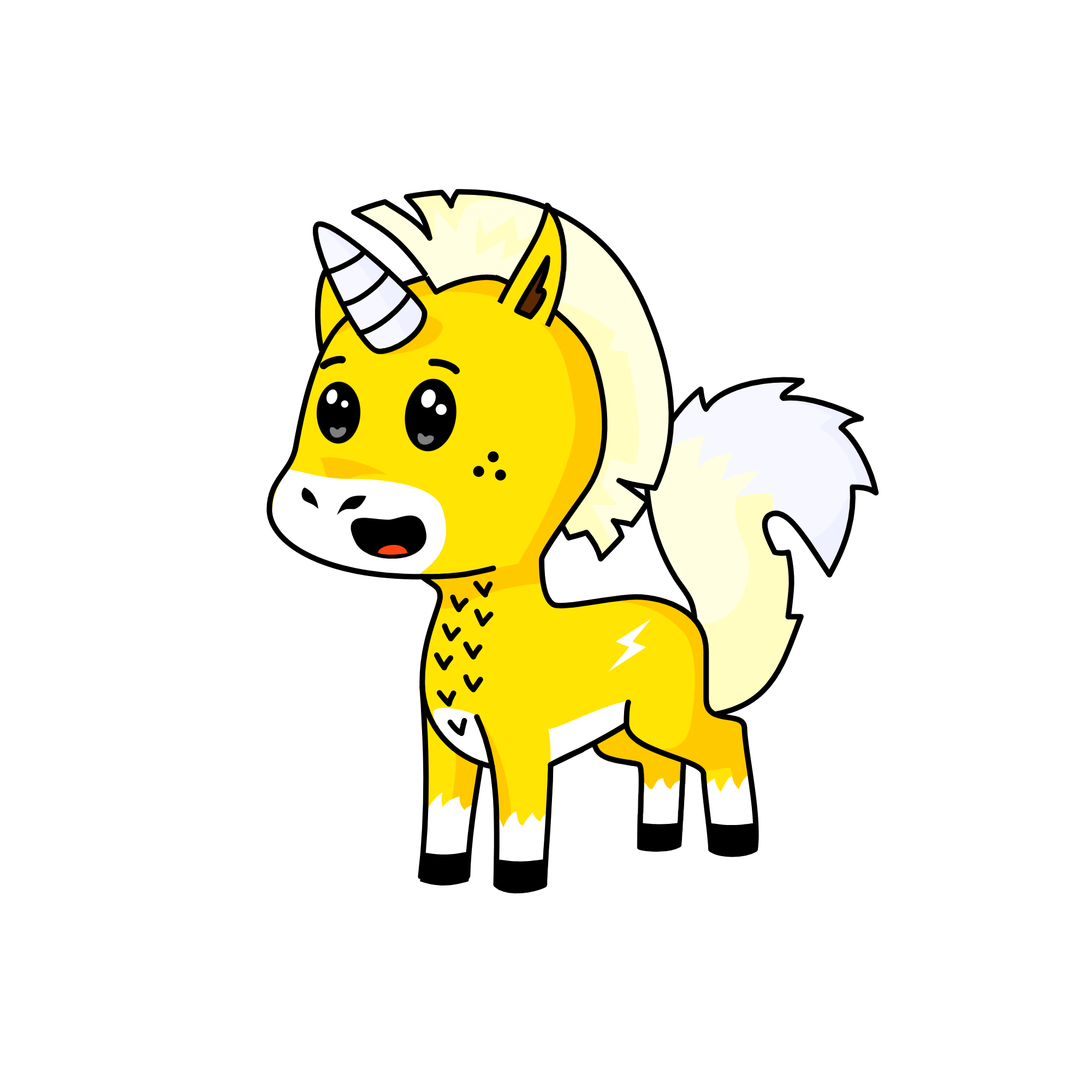 Cutiecorn, the unicorn