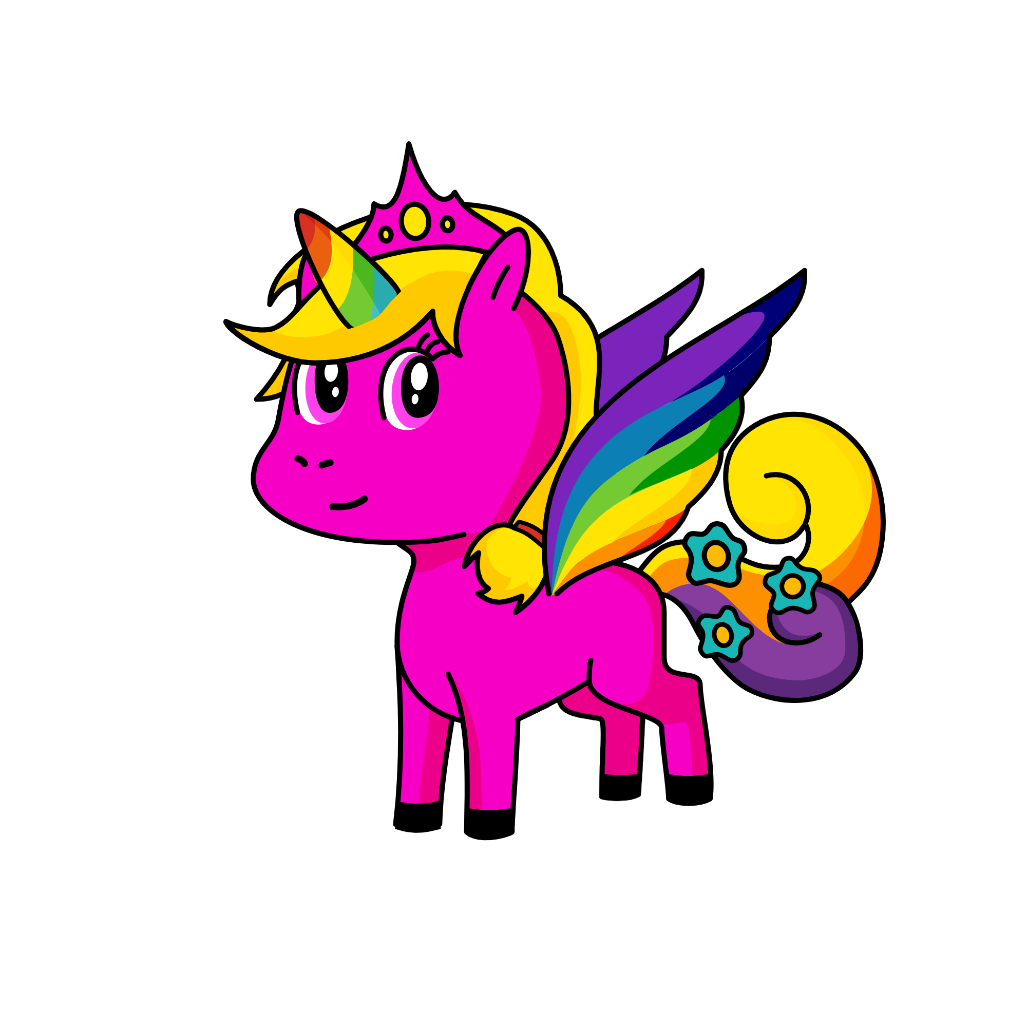 Unicorn Princess, the unicorn
