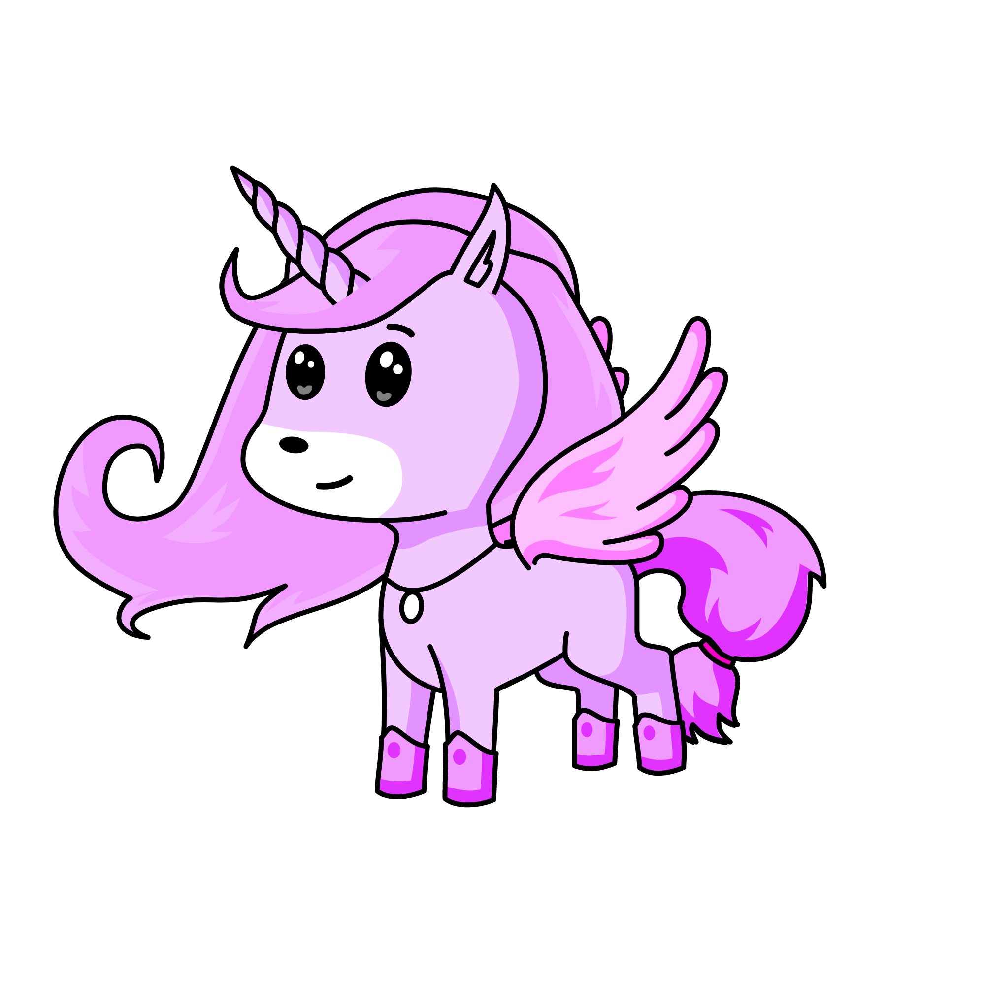 Луна, the unicorn