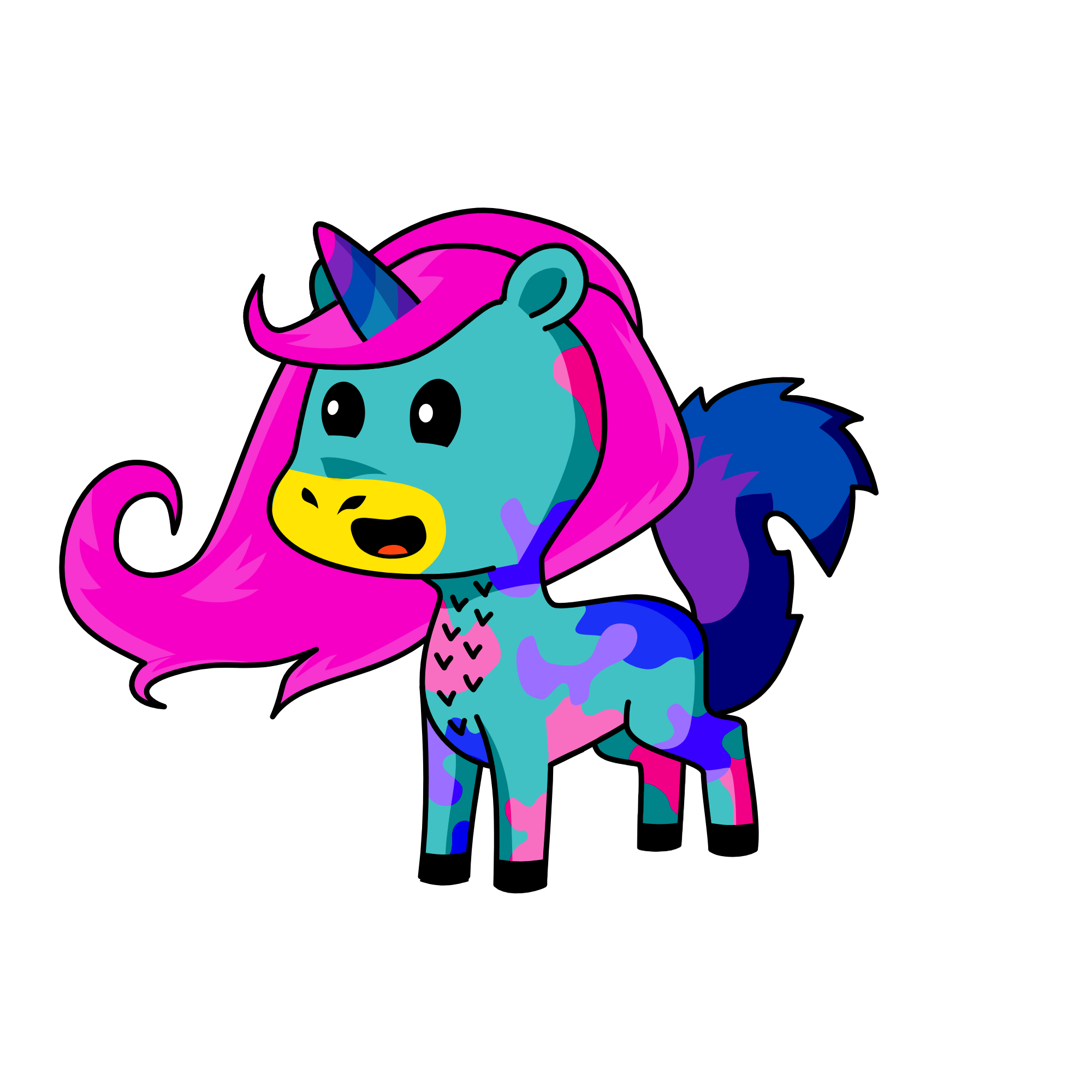 Chaki, the unicorn