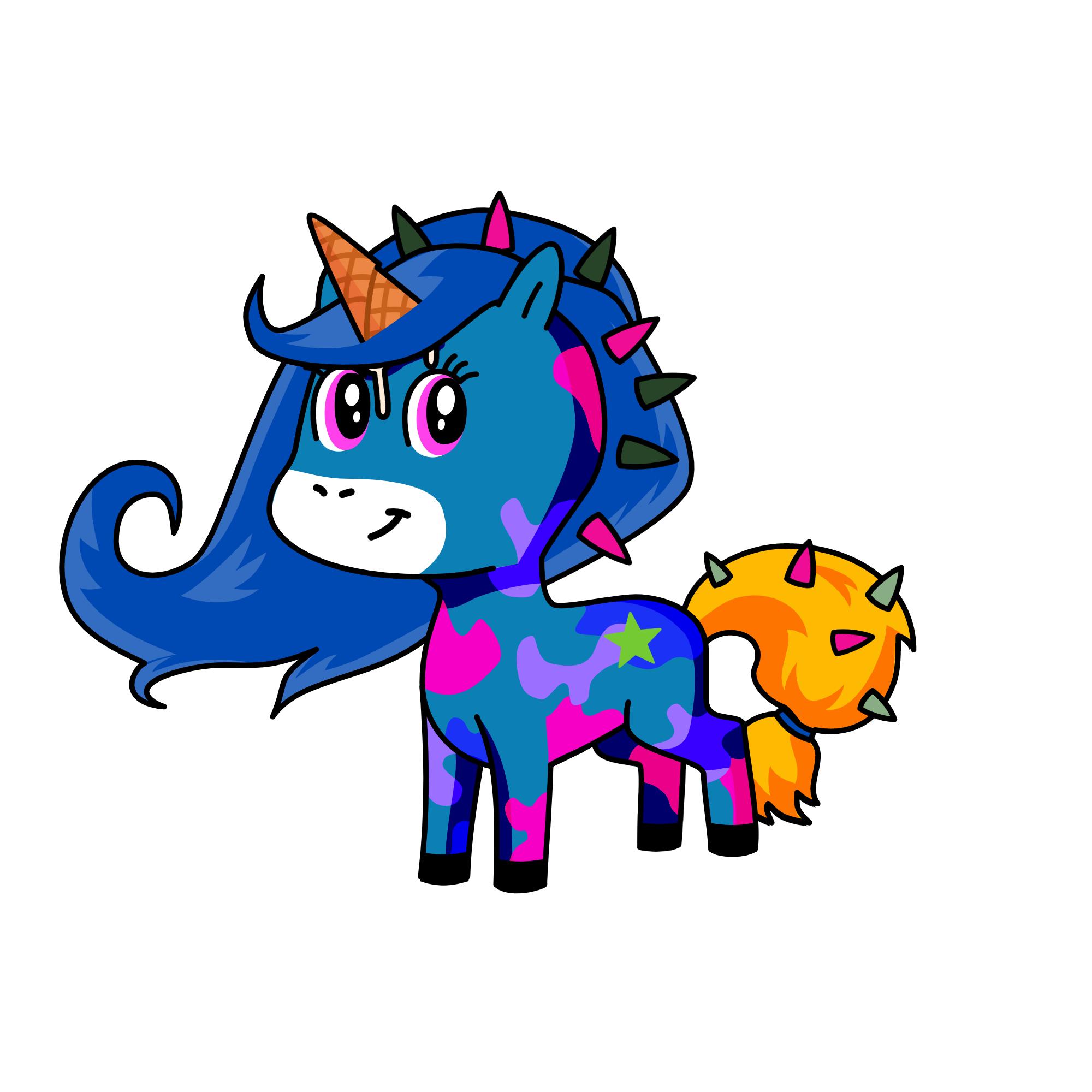 Ice Cream Younicorn, the unicorn