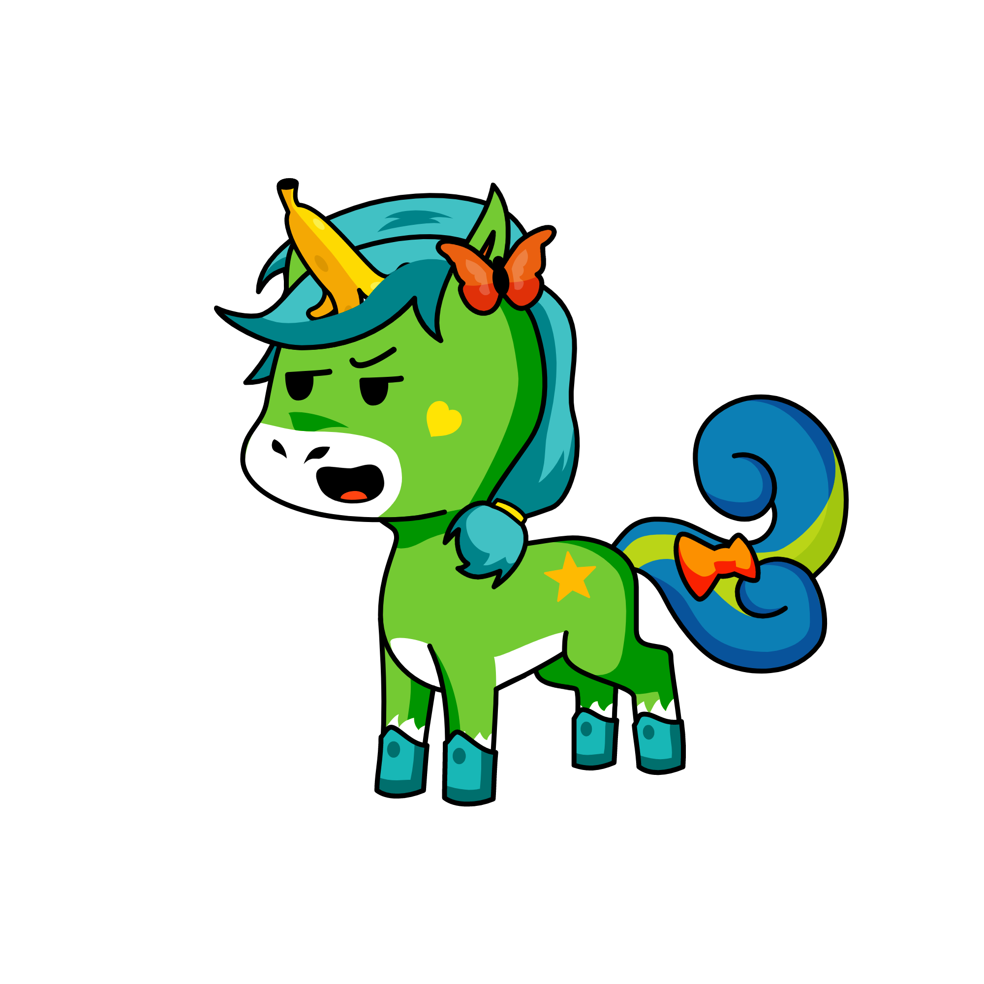 Trisha, the unicorn
