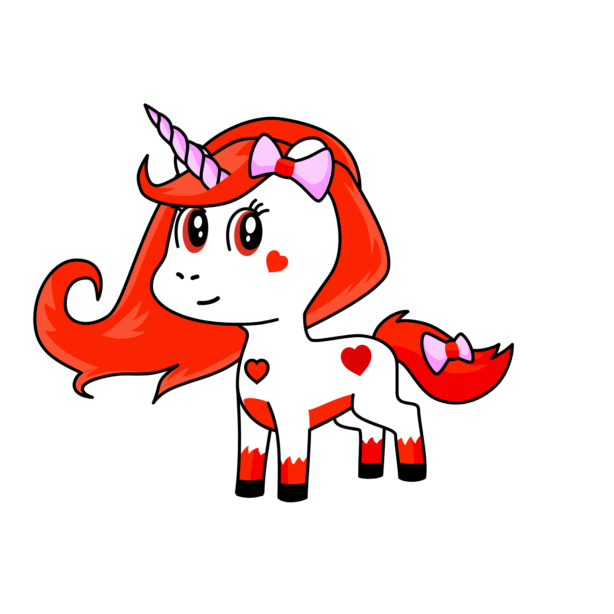 valentine, the unicorn