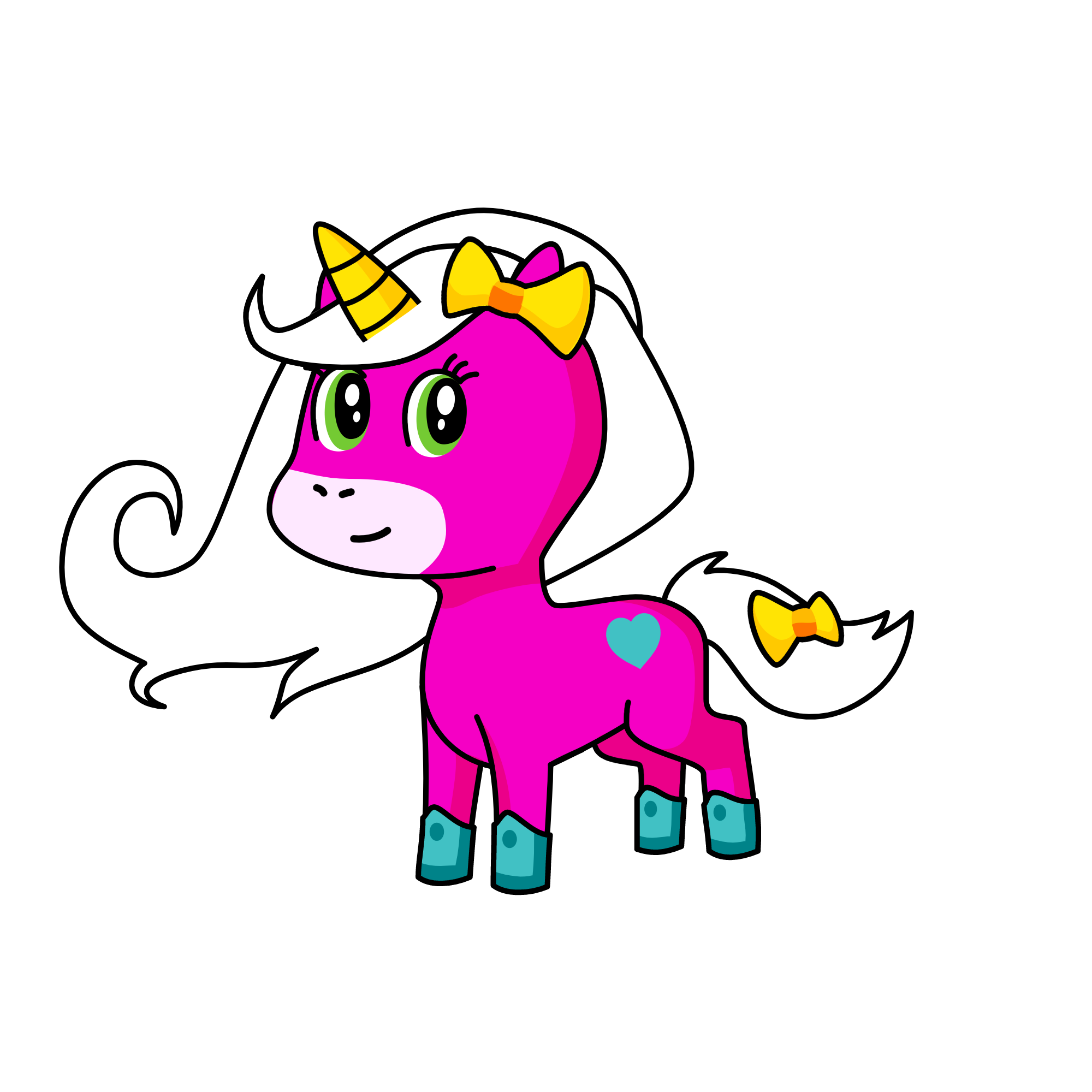 Uni morn (Unitorn), the unicorn