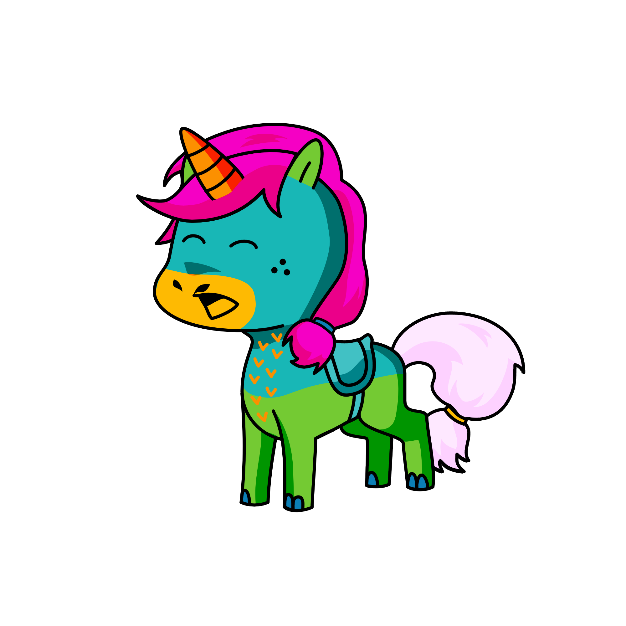 NINA!, the unicorn