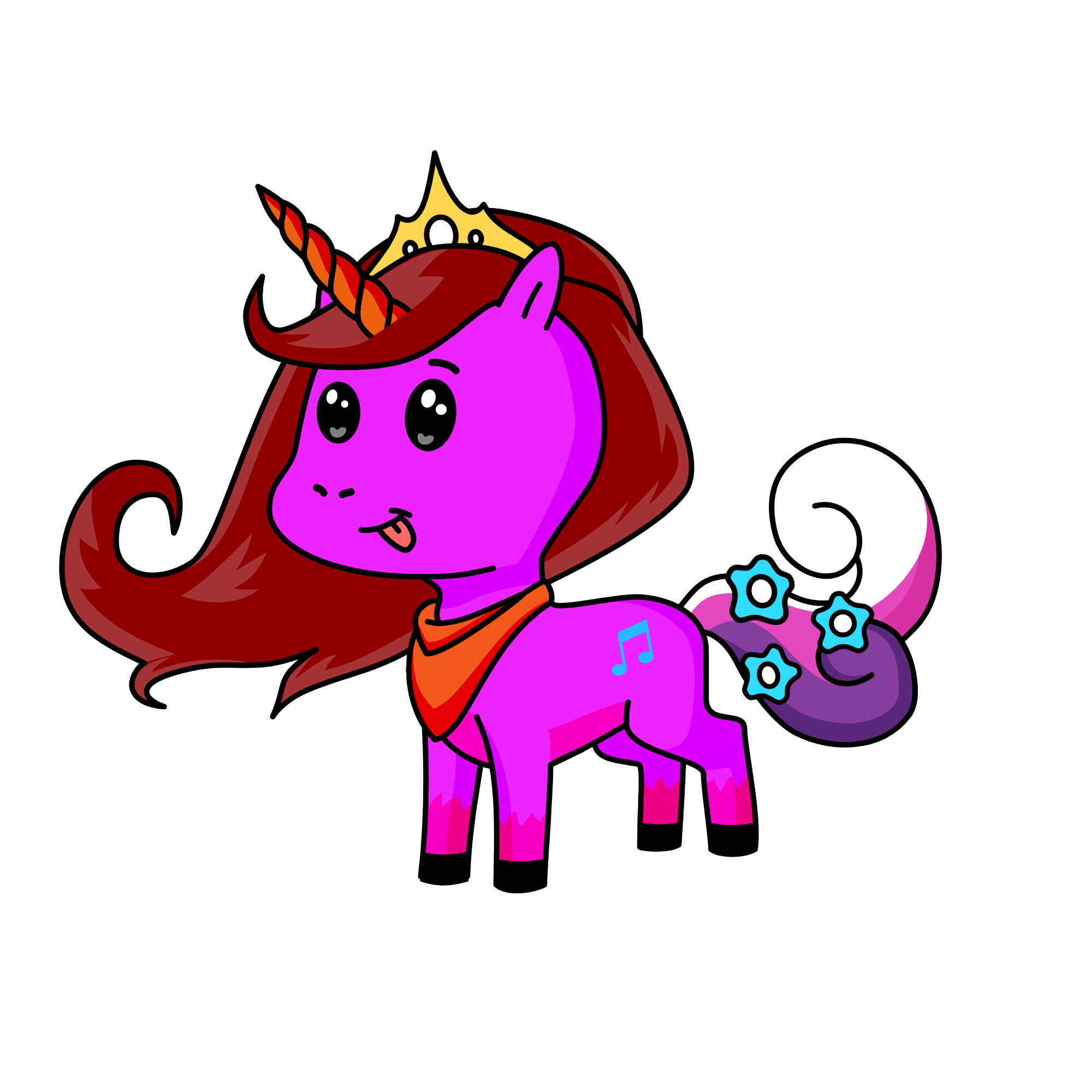 blossom, the unicorn