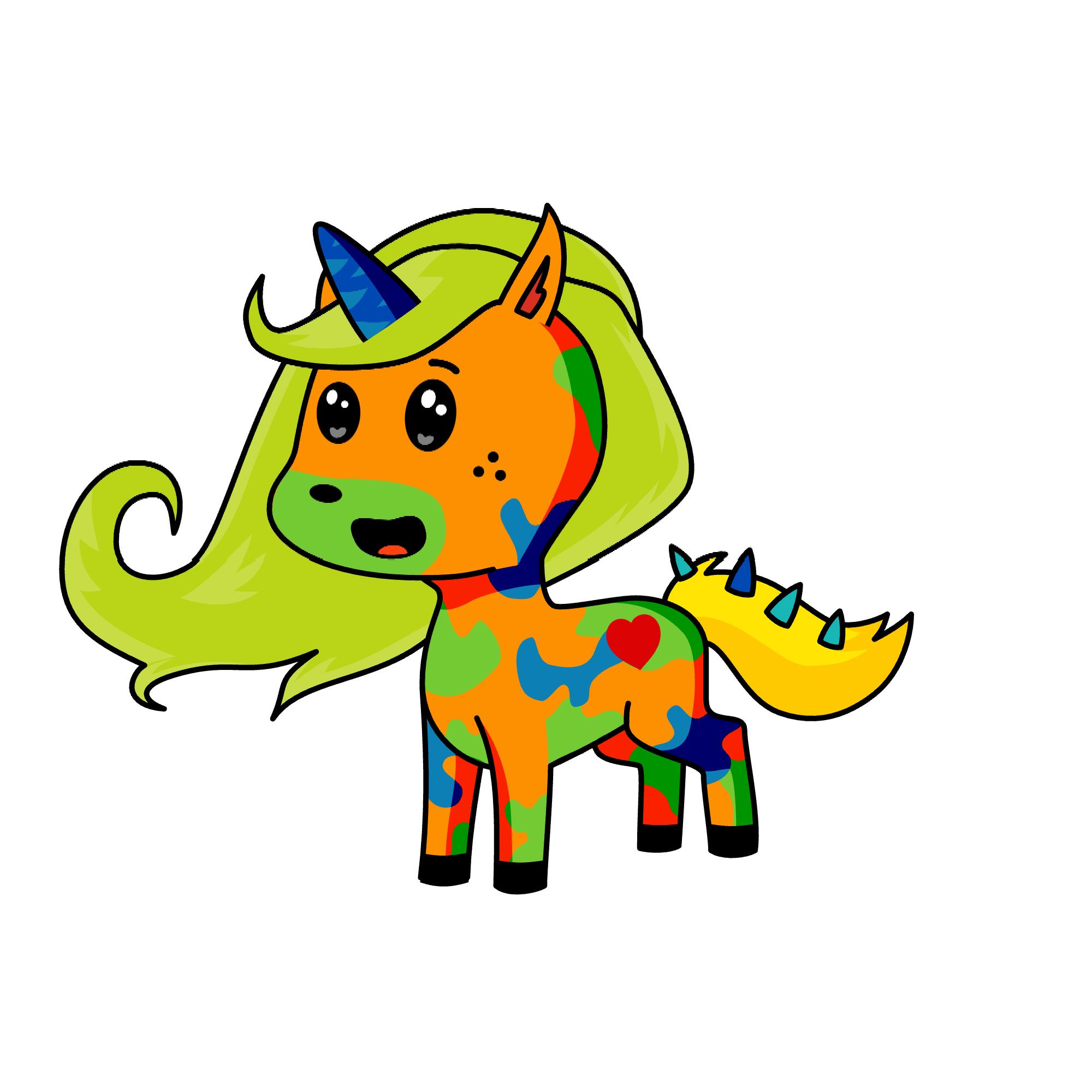 Unicorn Logo, the unicorn