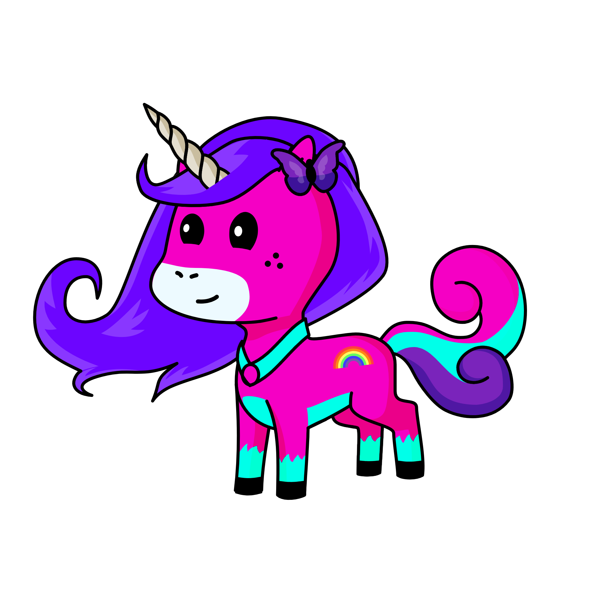 Moon, the unicorn