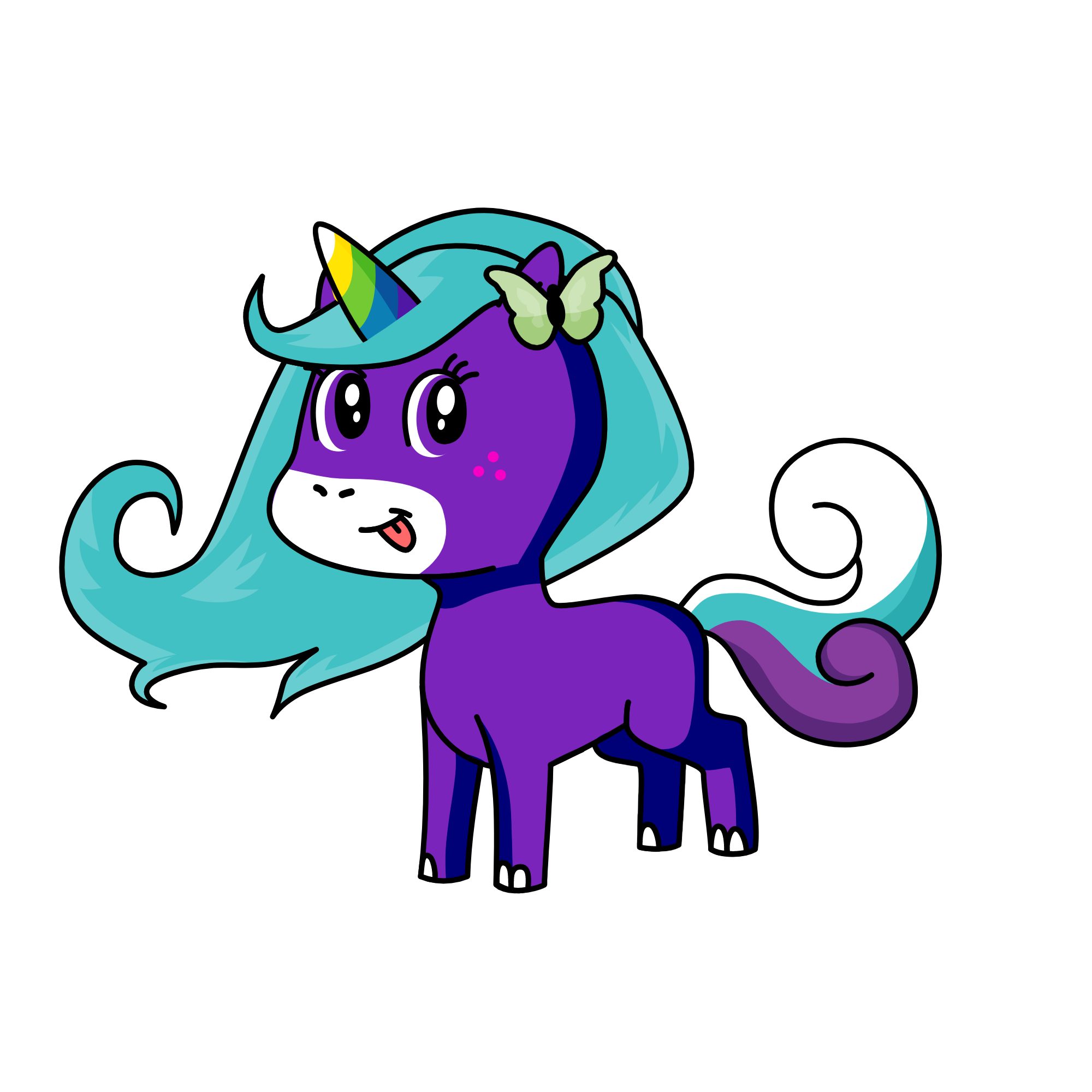 pinky pie, the unicorn