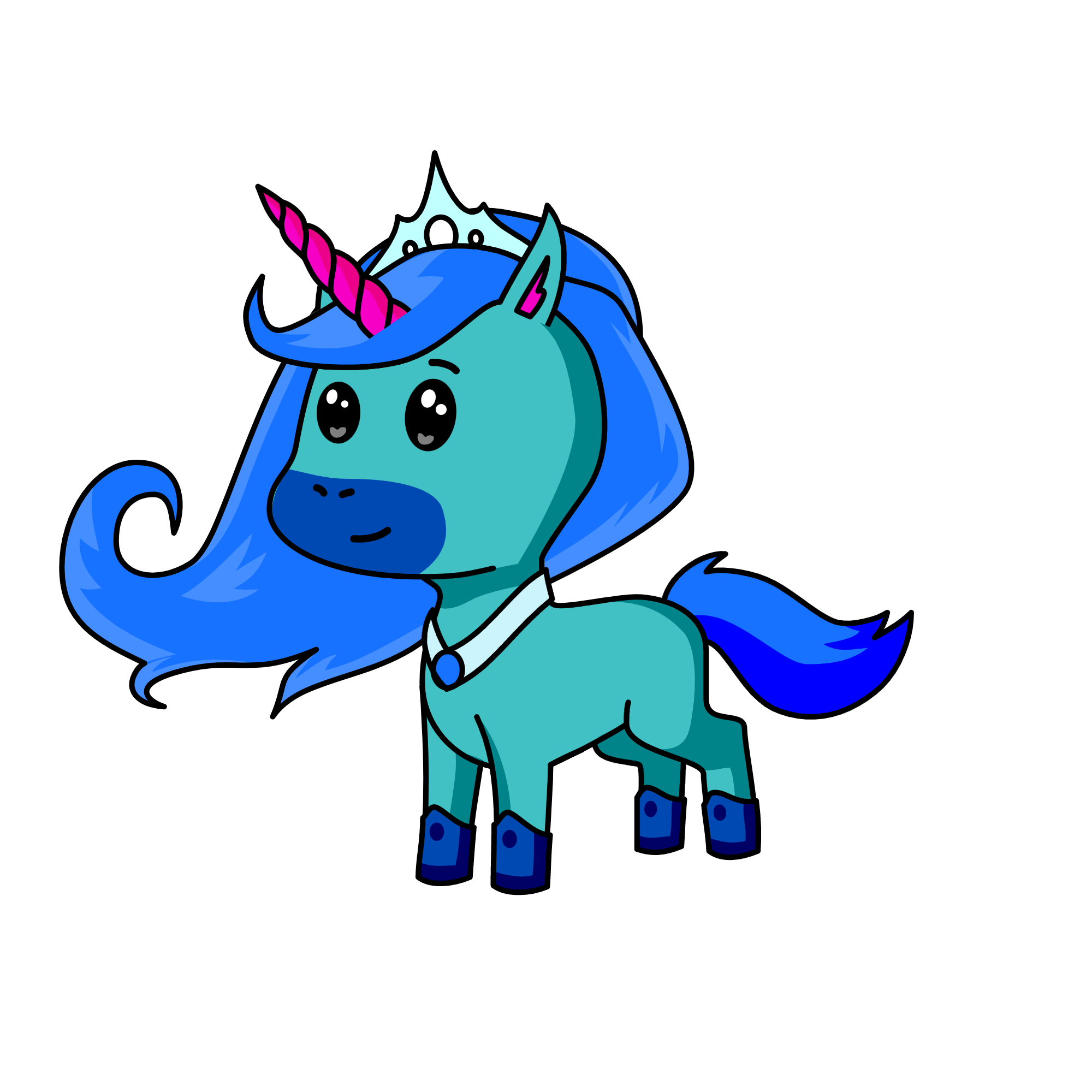 Luna, the unicorn