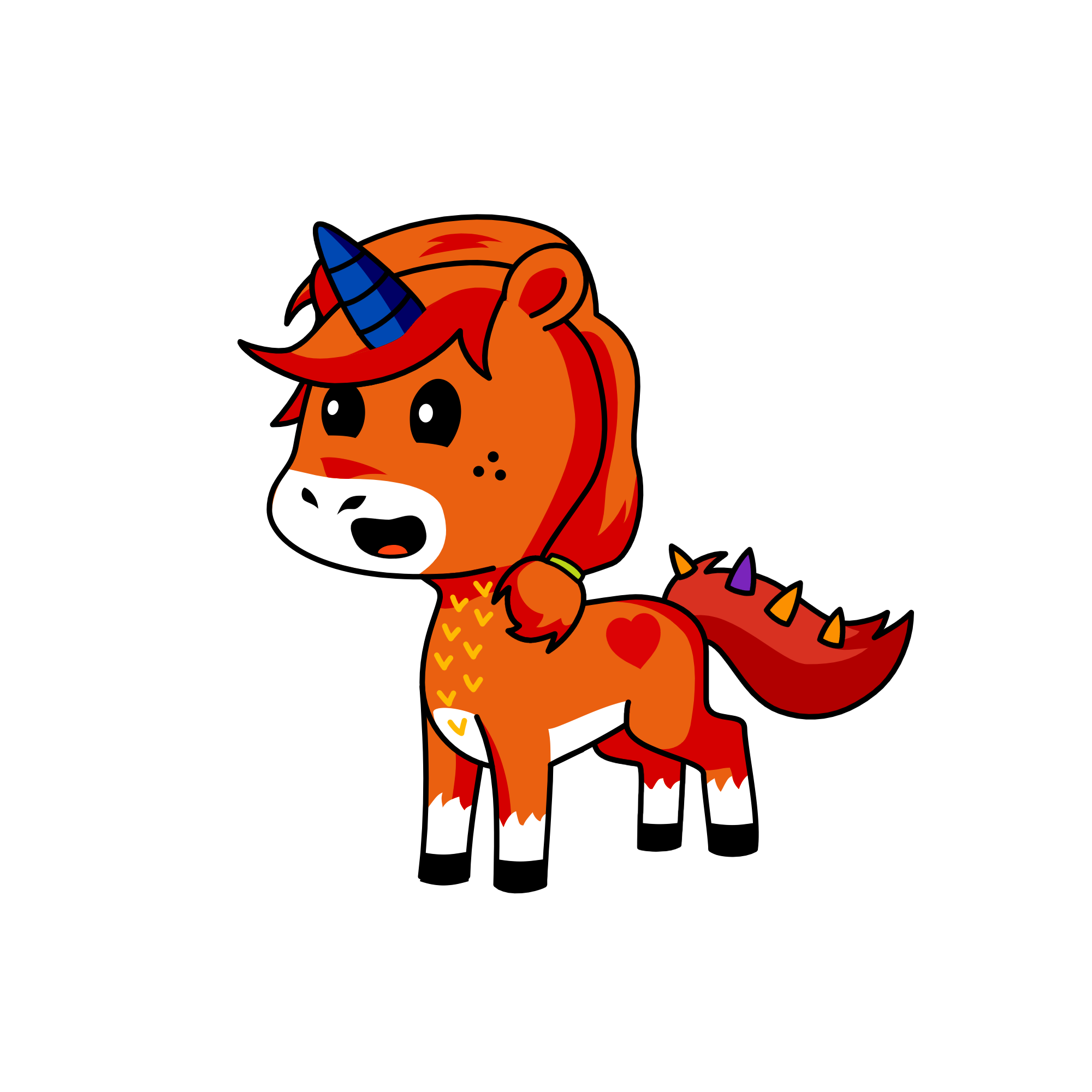 *a trex ate canada baby unicorn*, the unicorn