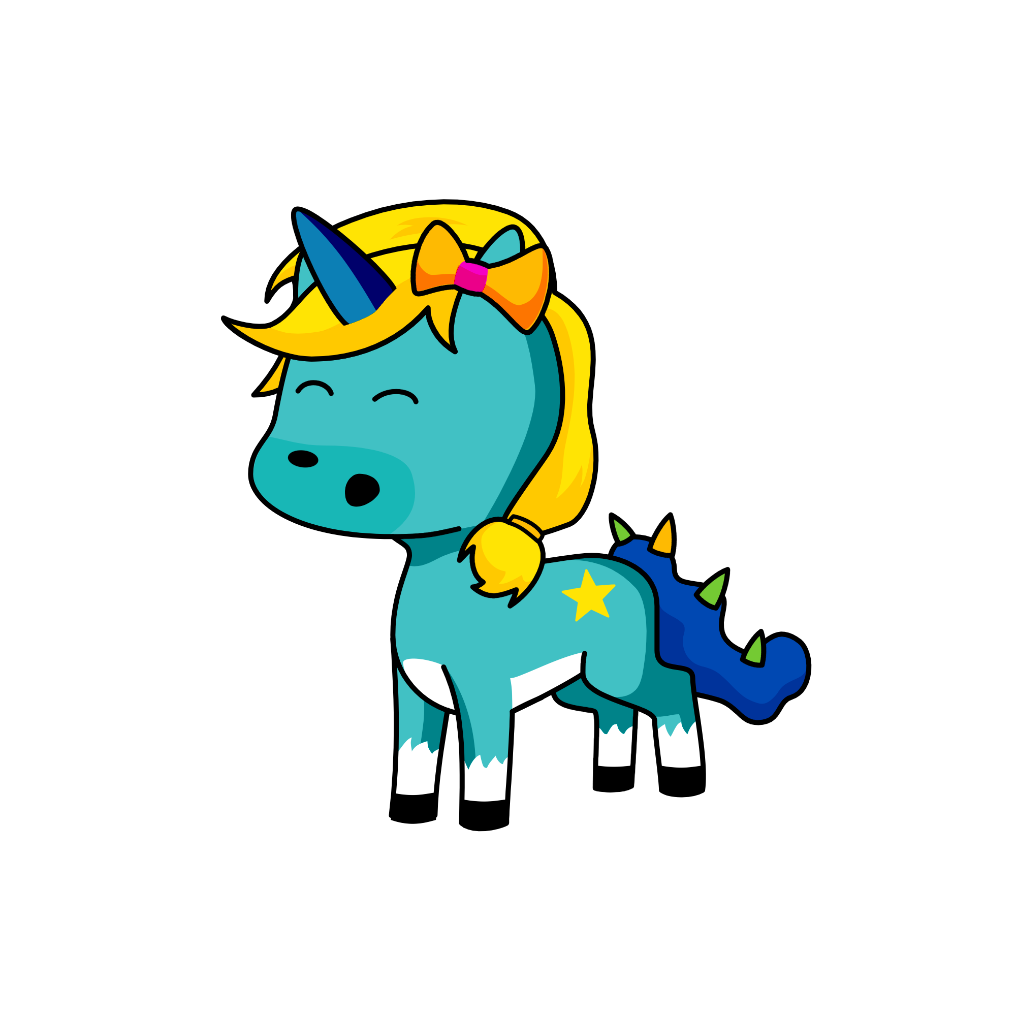 *a trex ate canada baby unicorn*, the unicorn