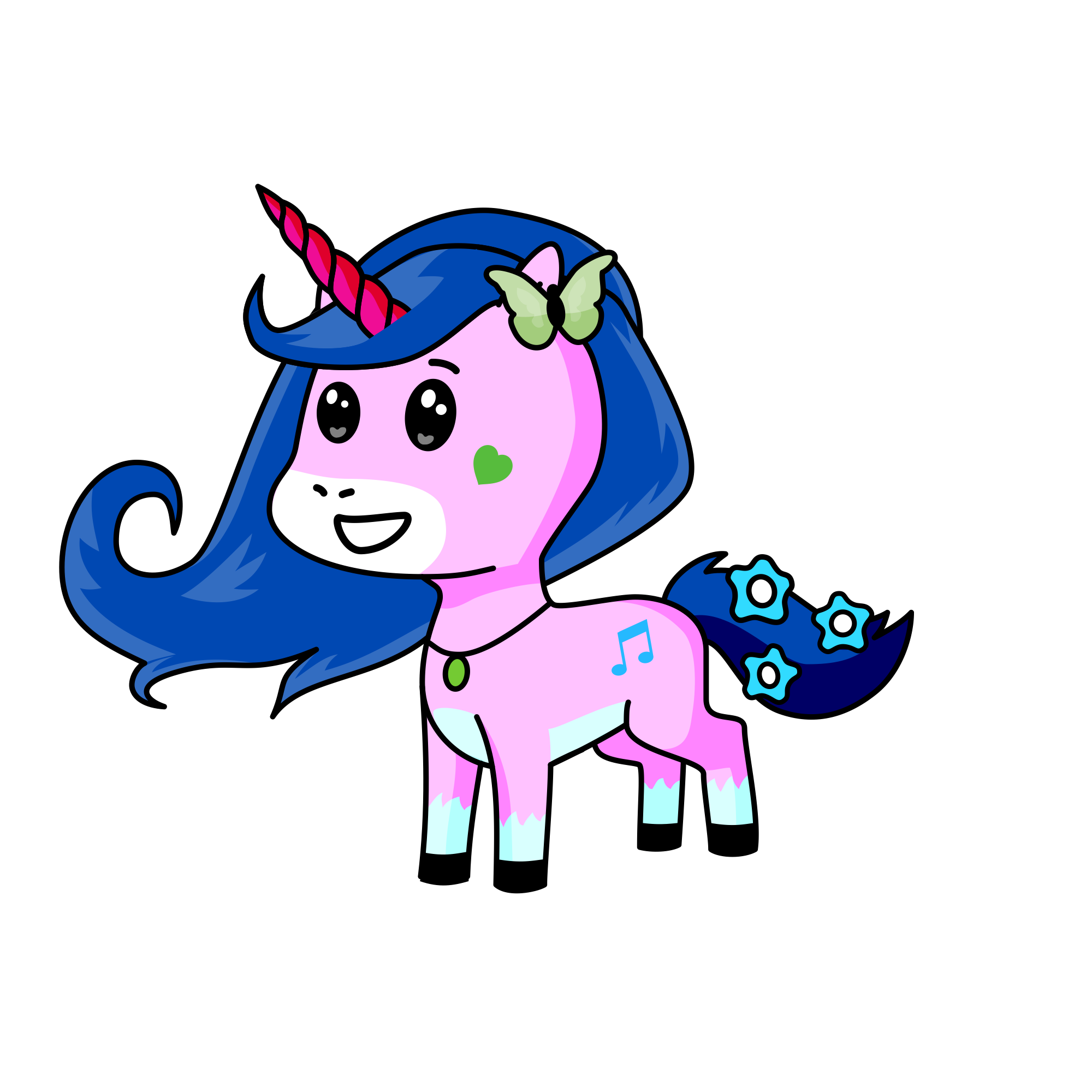 Angel, the unicorn