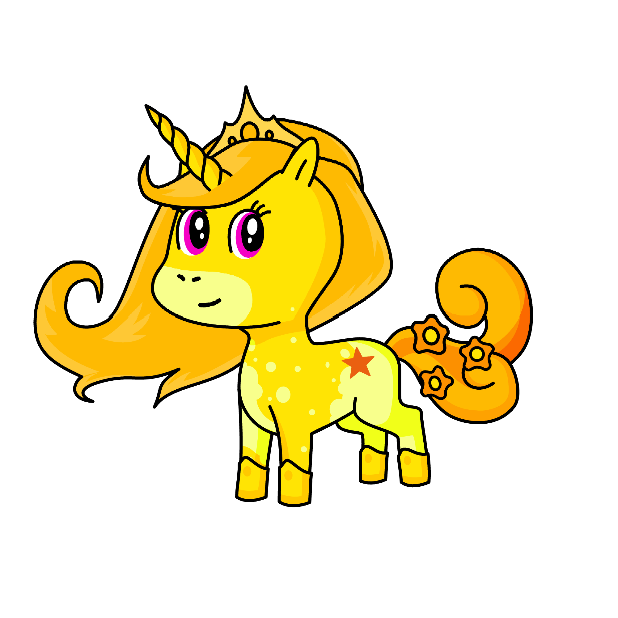 Gleaming Morning, the unicorn