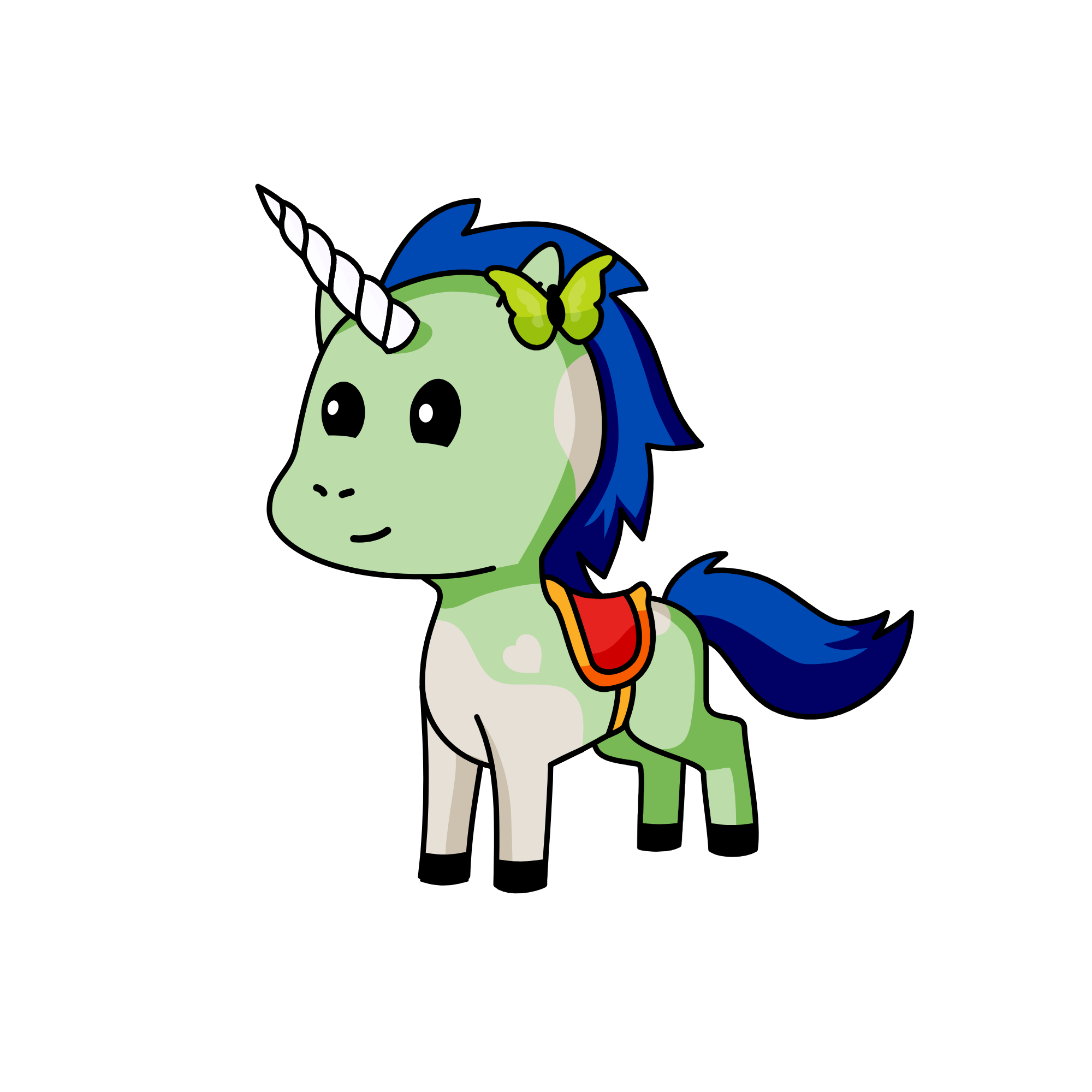 Sunny, the unicorn