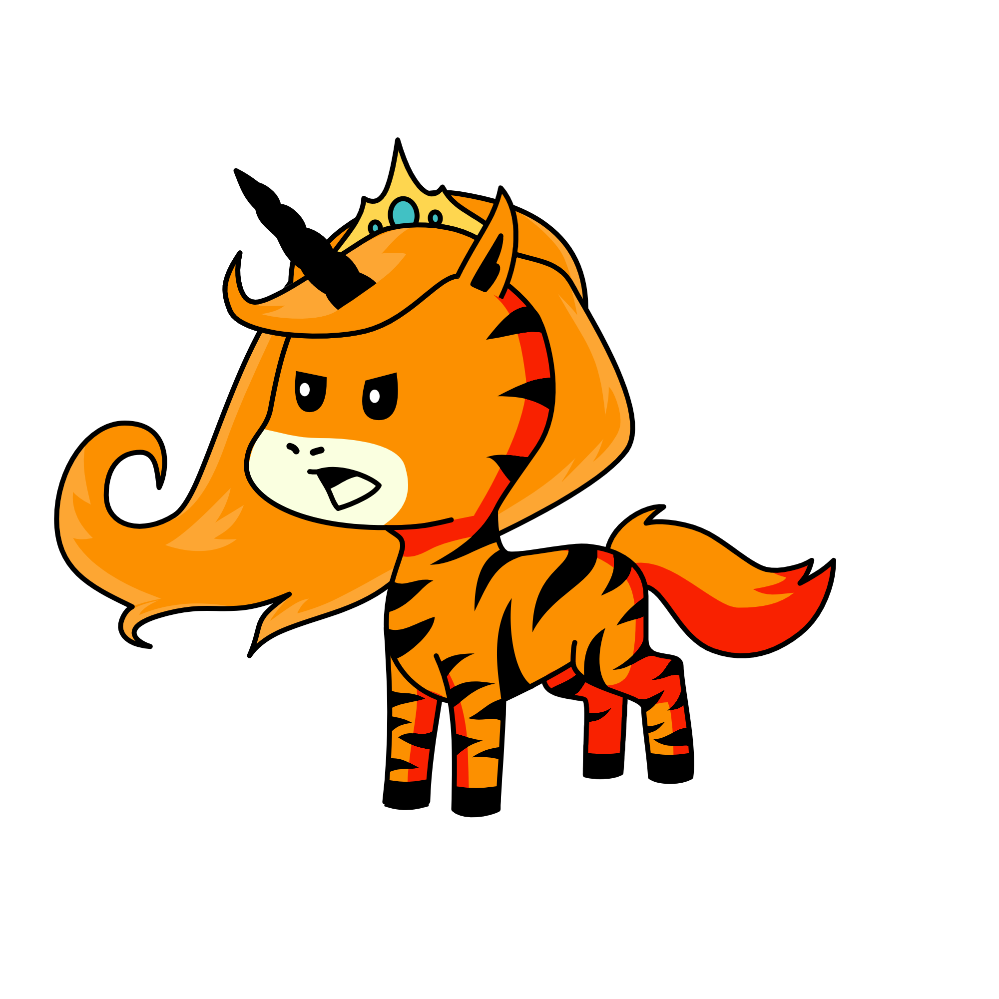 TigerCorn, the unicorn
