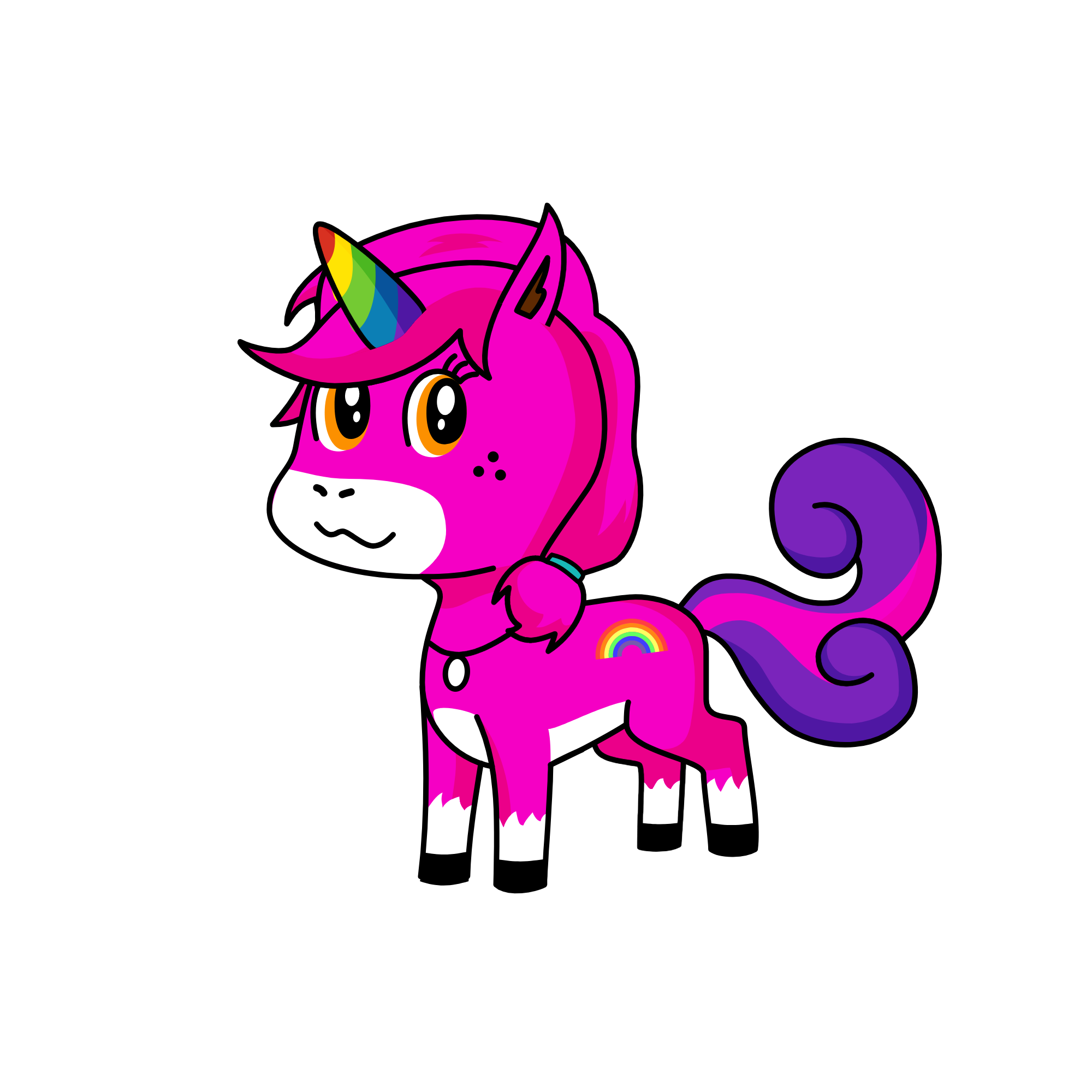 Smore, the unicorn