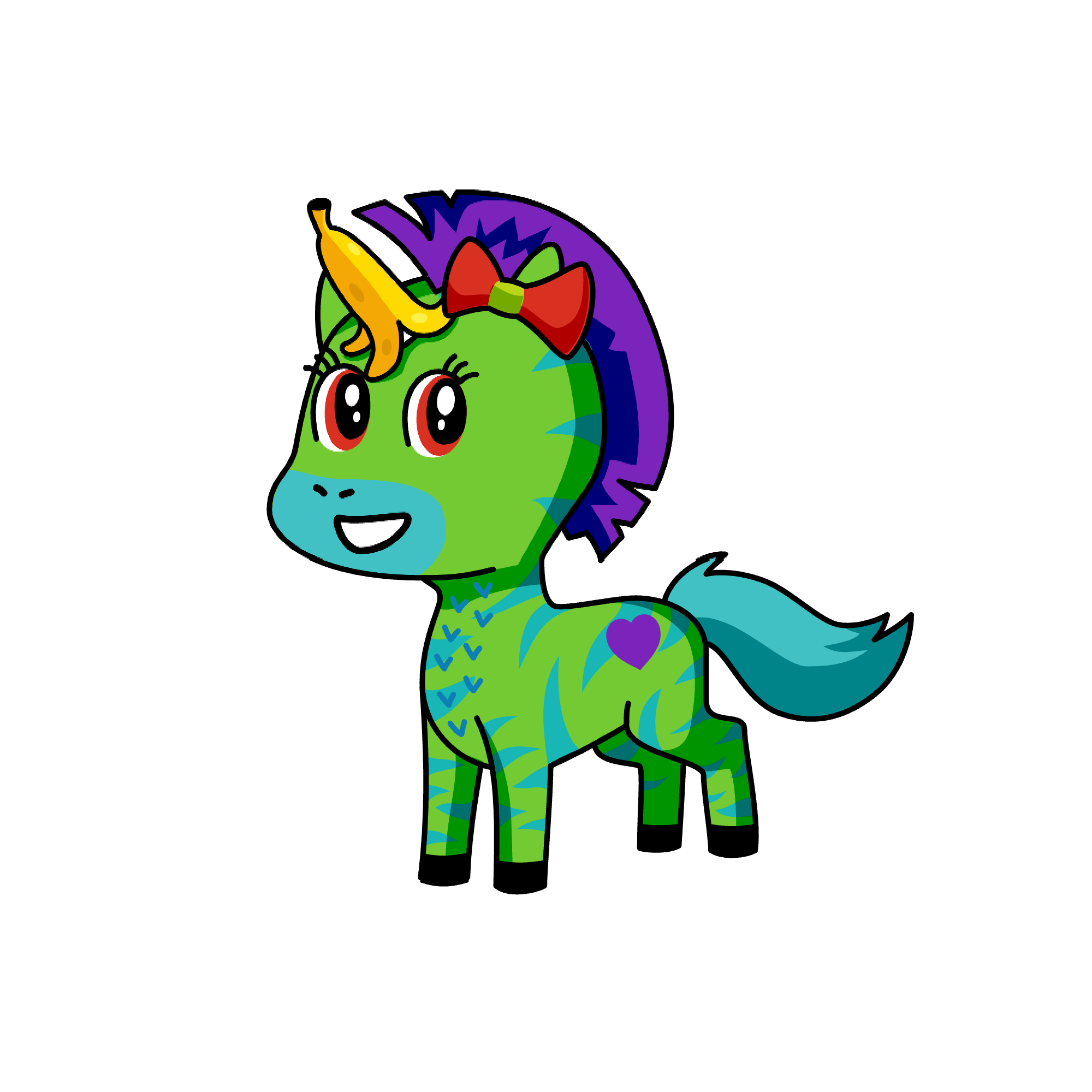 64, DAMN THIS YOUNICORN!, the unicorn