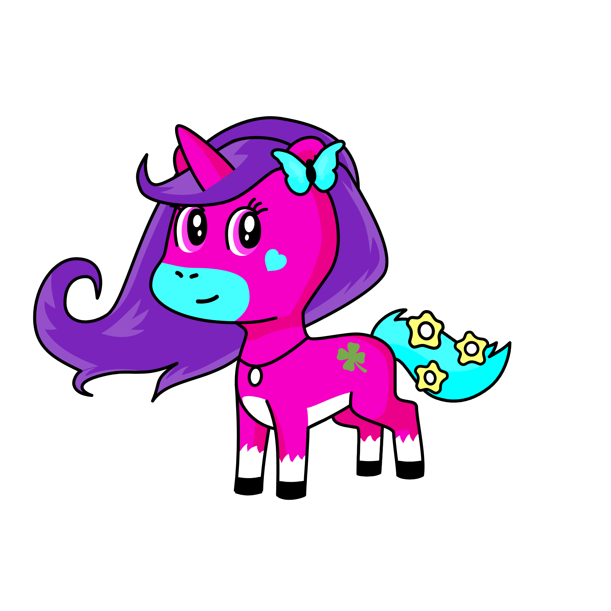 Butterfly, the unicorn