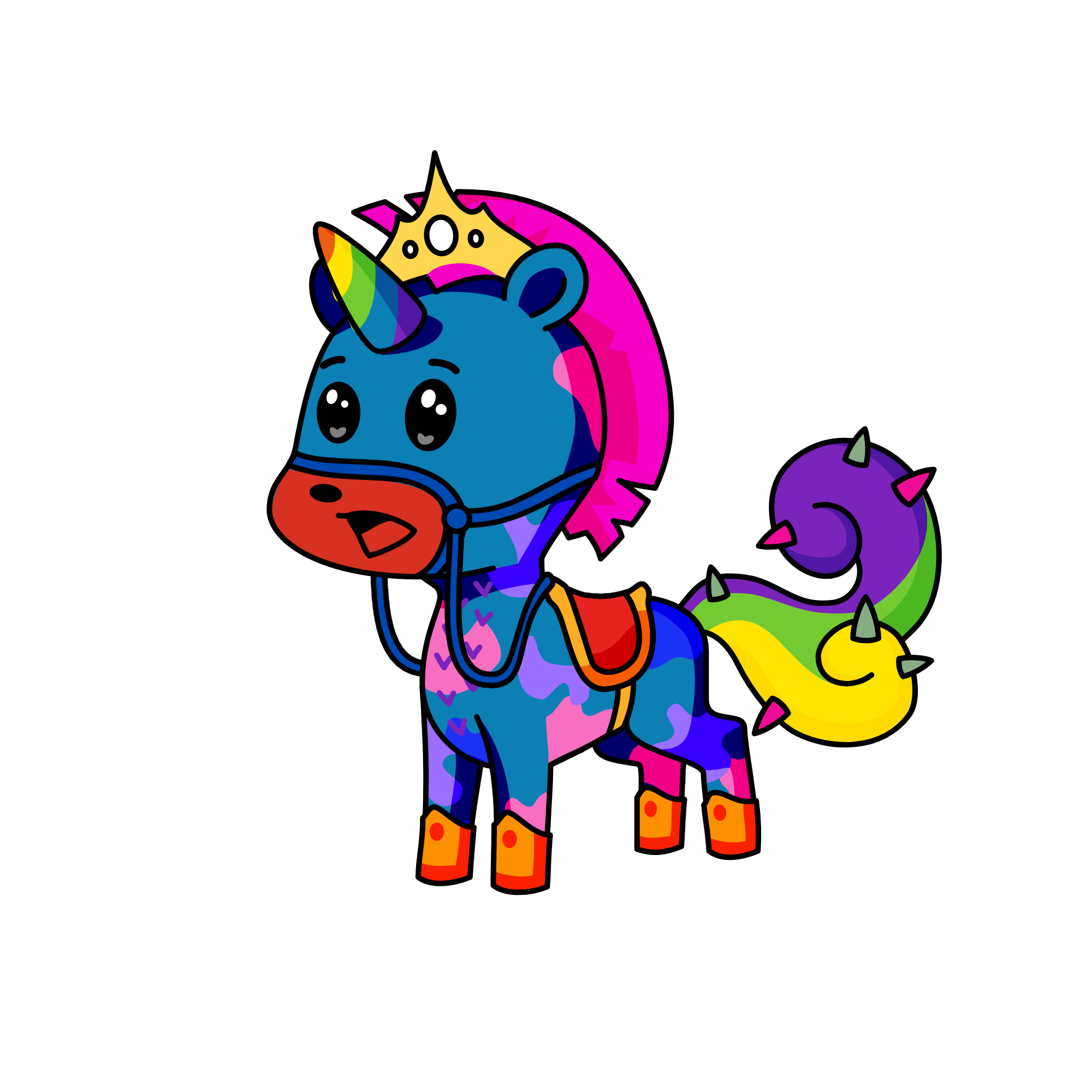 Firts, the unicorn