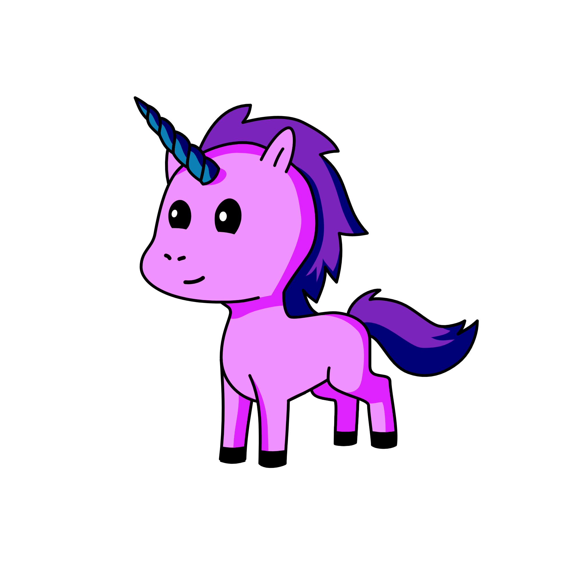 cotten candy, the unicorn