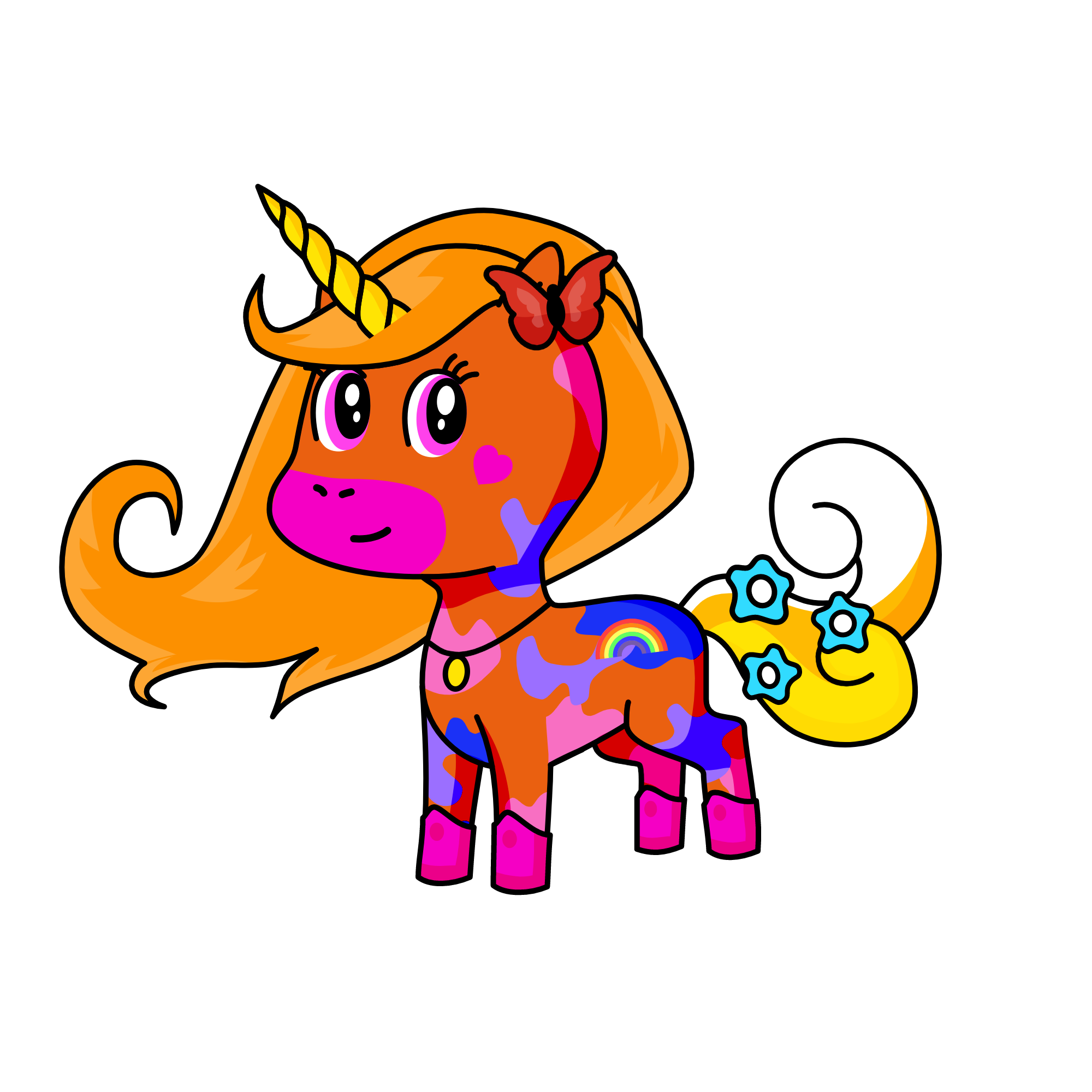 cutey pie, the unicorn