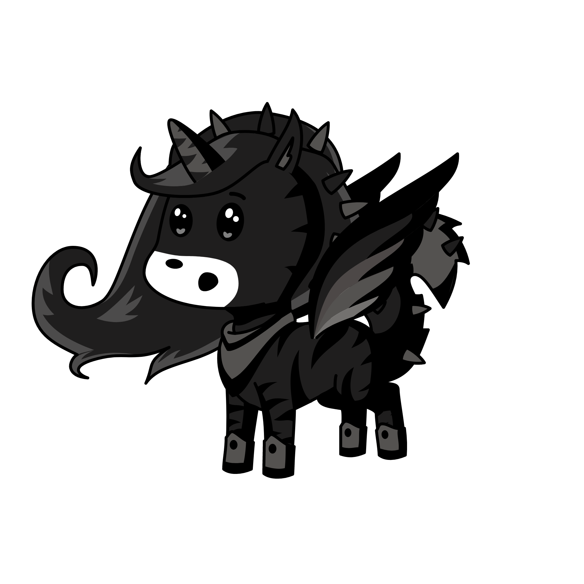 Она потеряла всё и осталась одна., the unicorn