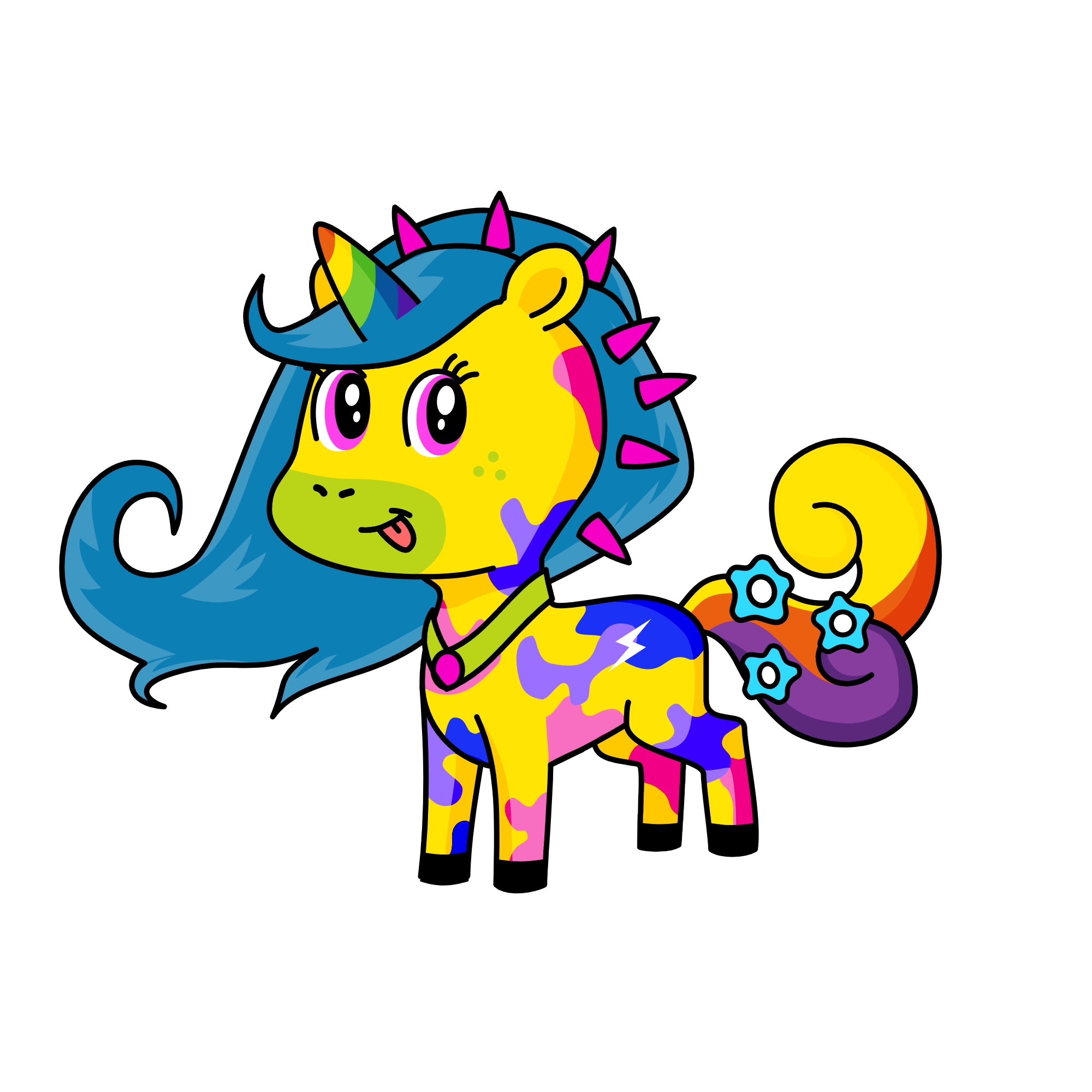 banana, the unicorn
