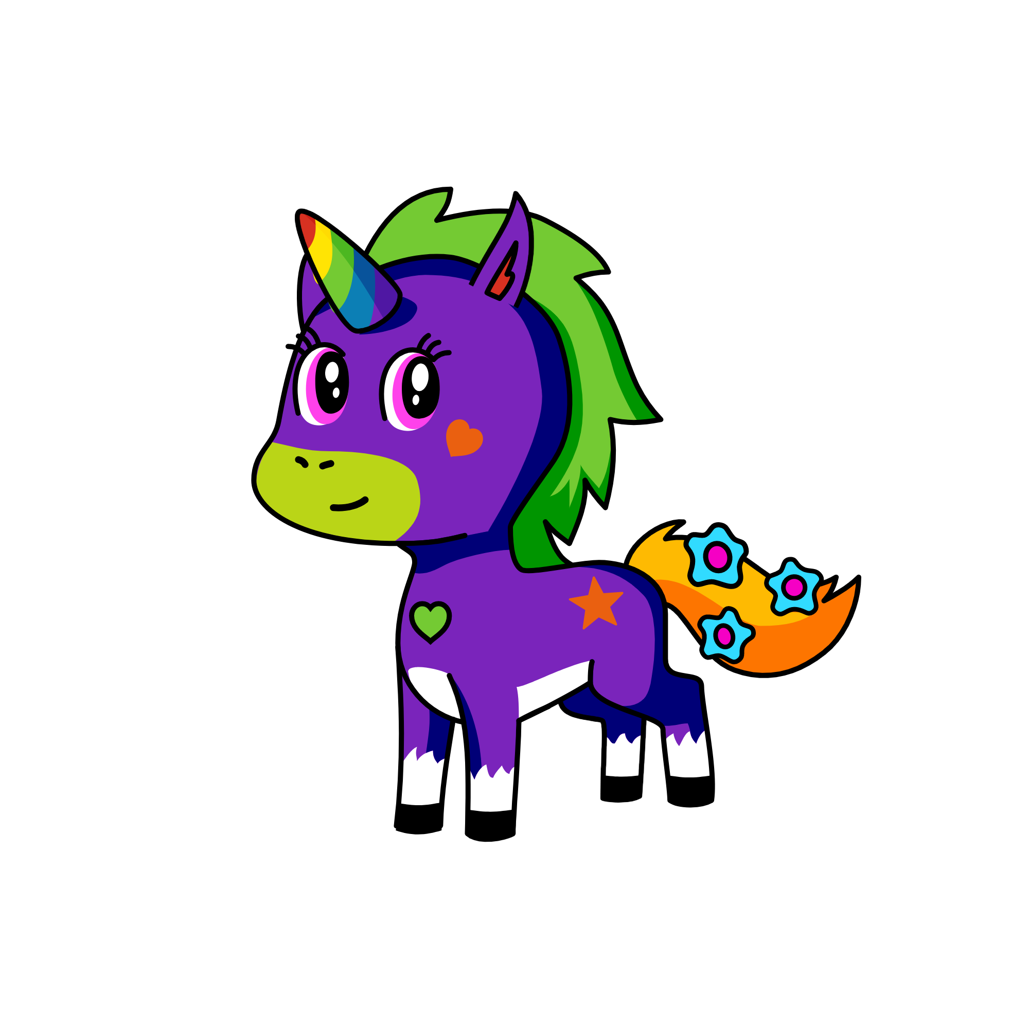 tutu, the unicorn