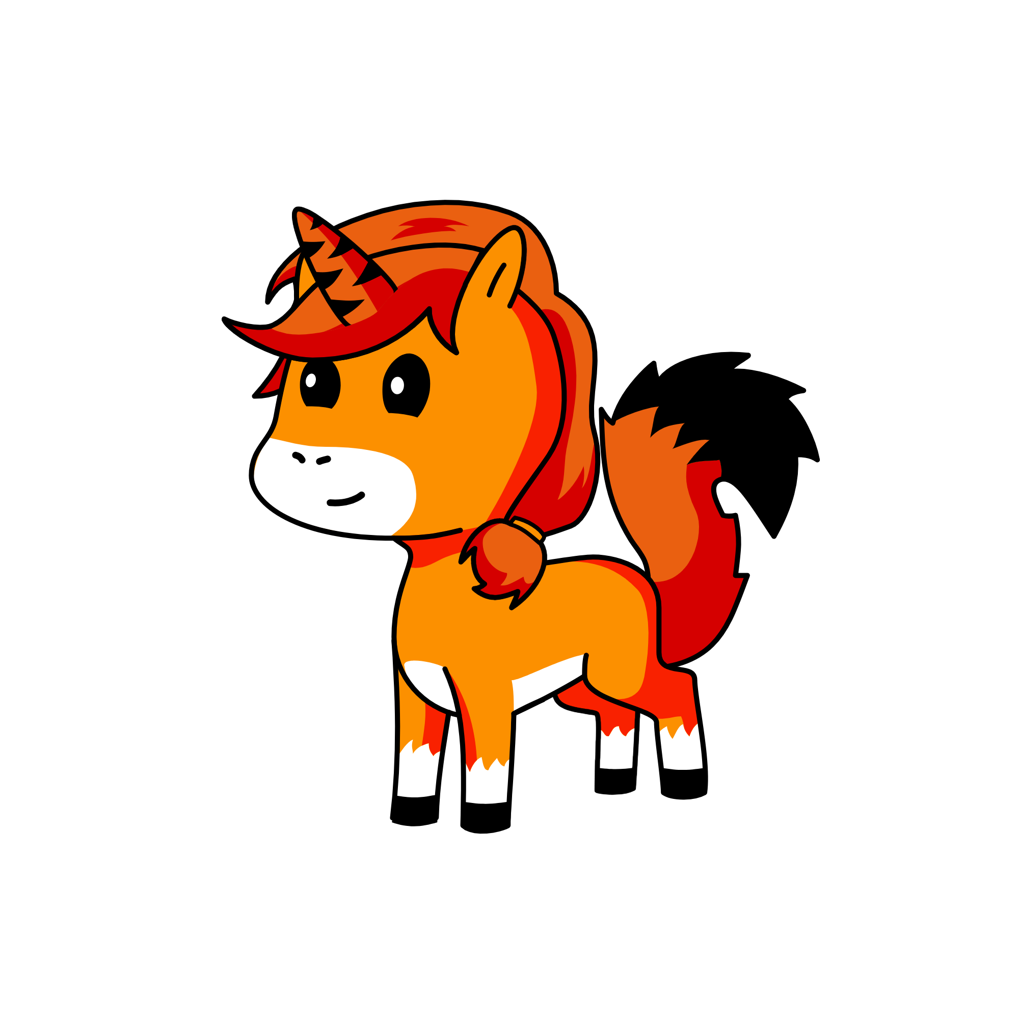 Foxy, the unicorn