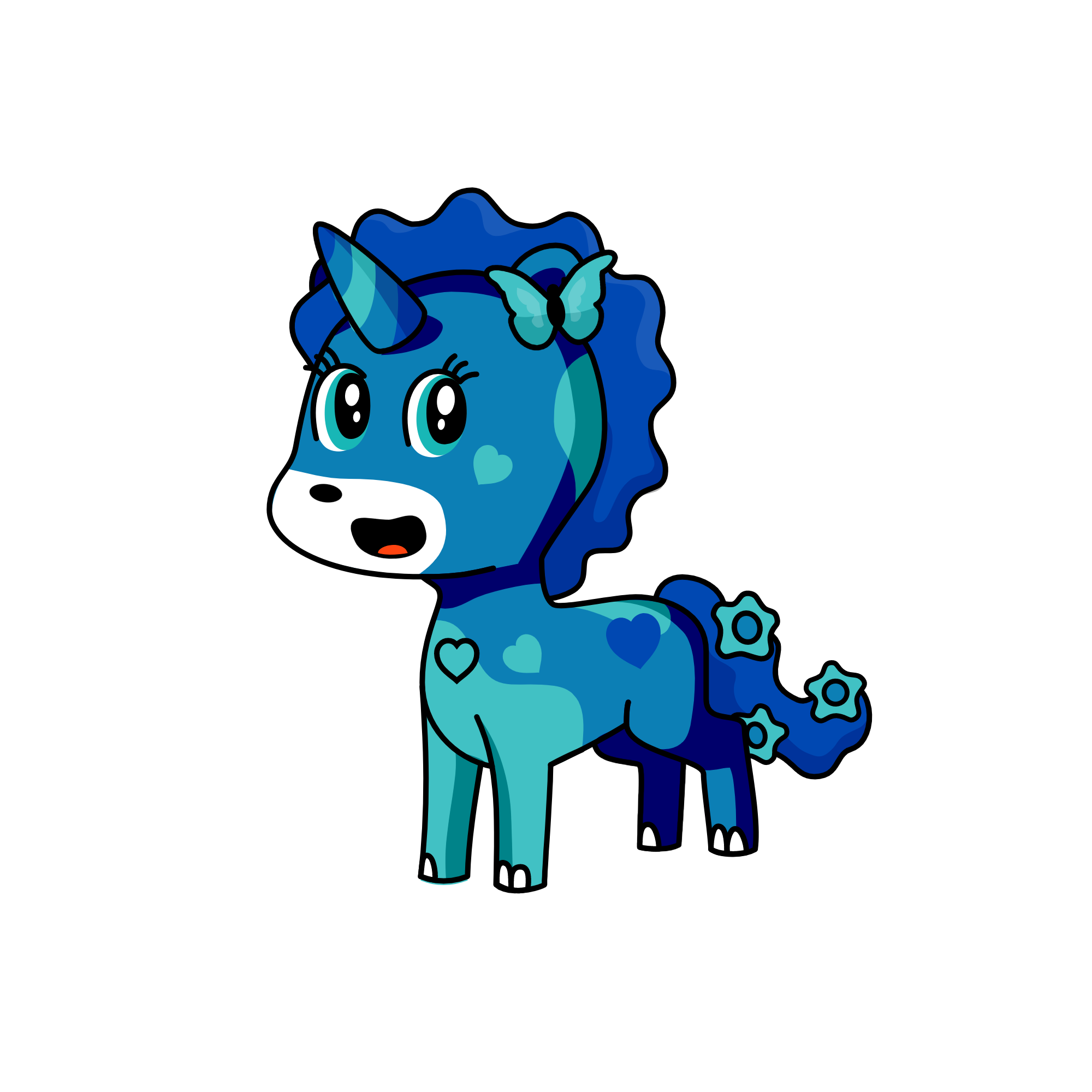 bluicorn, the unicorn