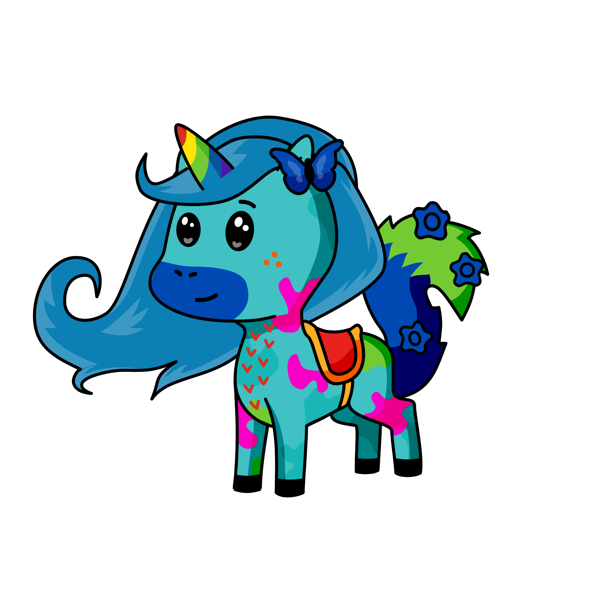 mr gangster, the unicorn