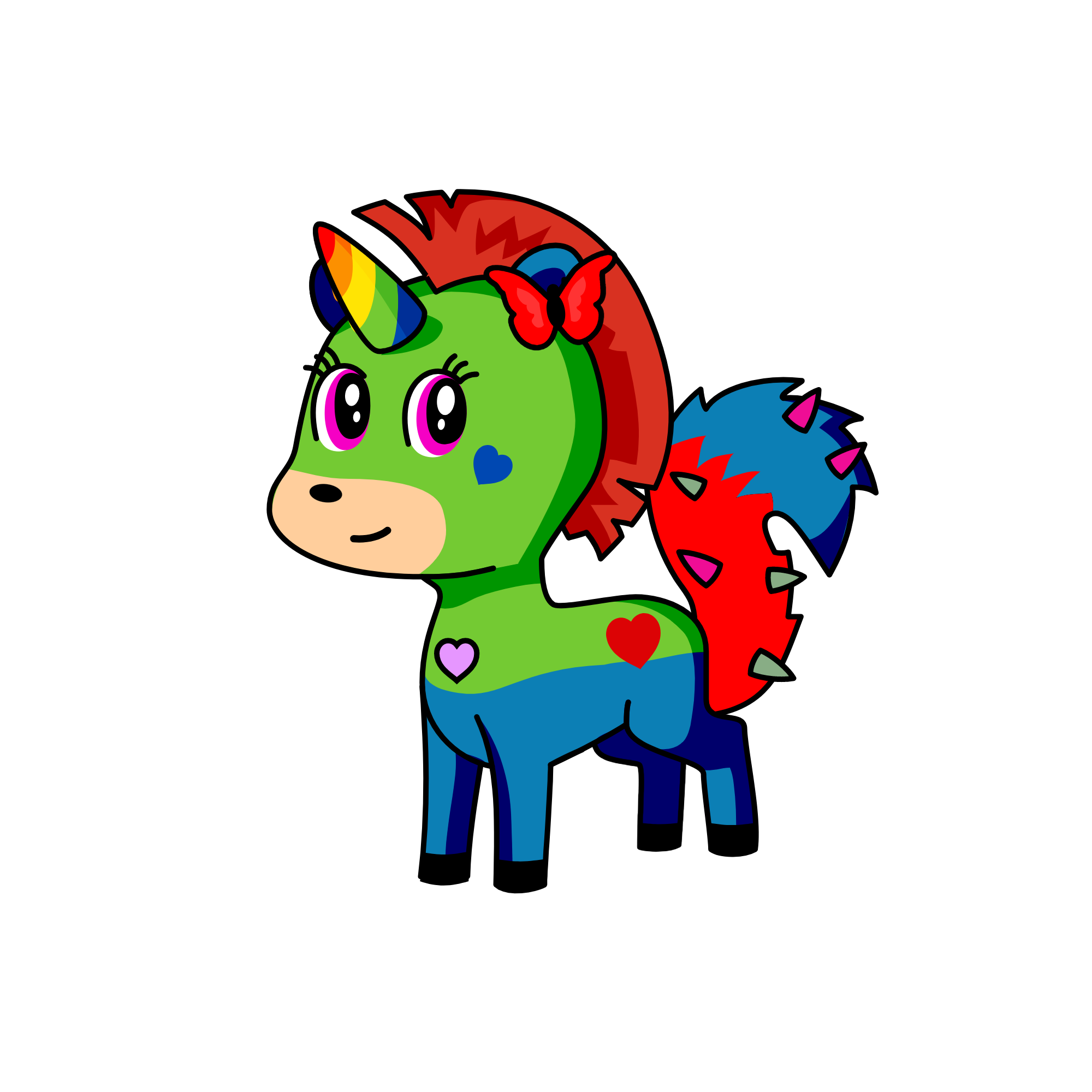 zana, the unicorn