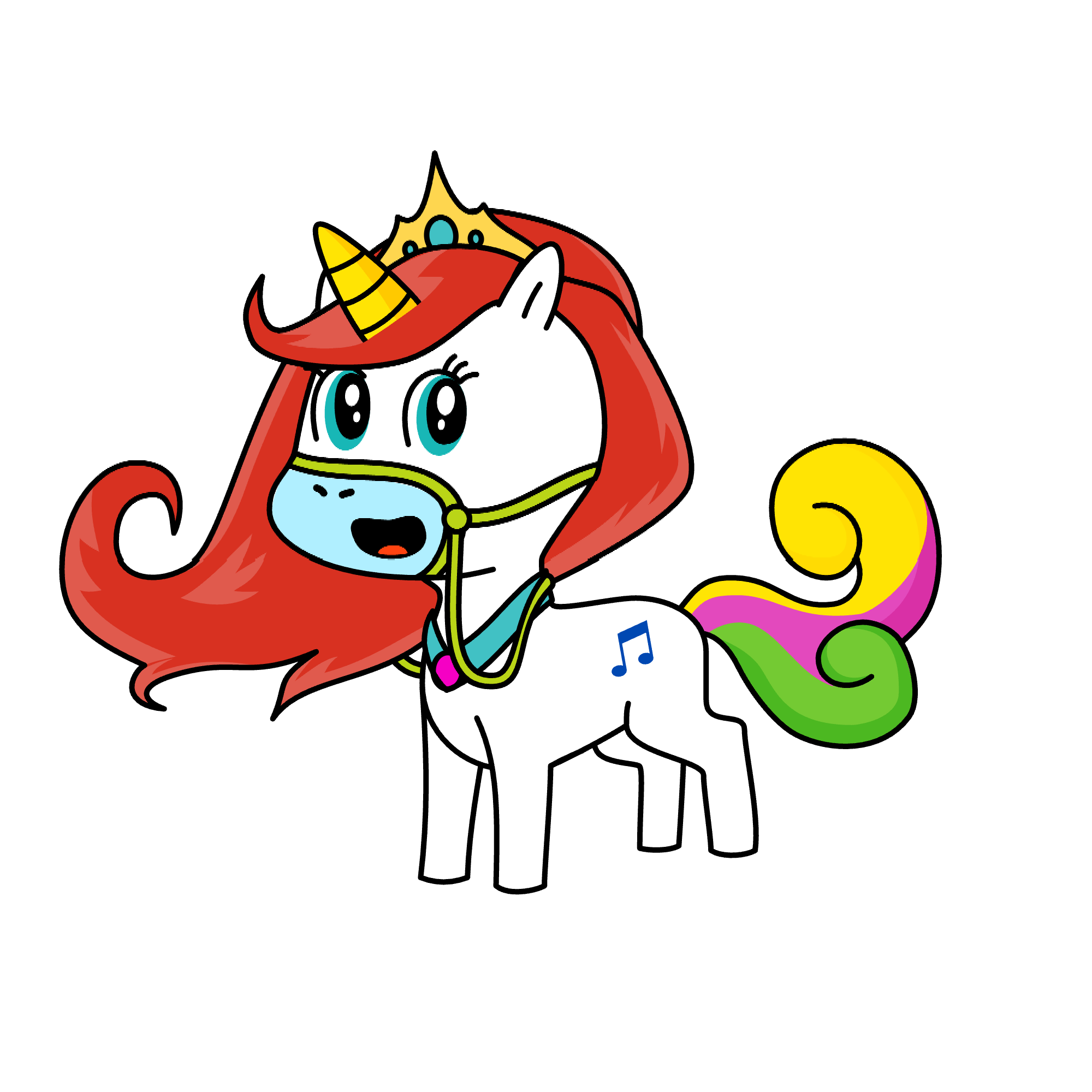 Lasie, the unicorn