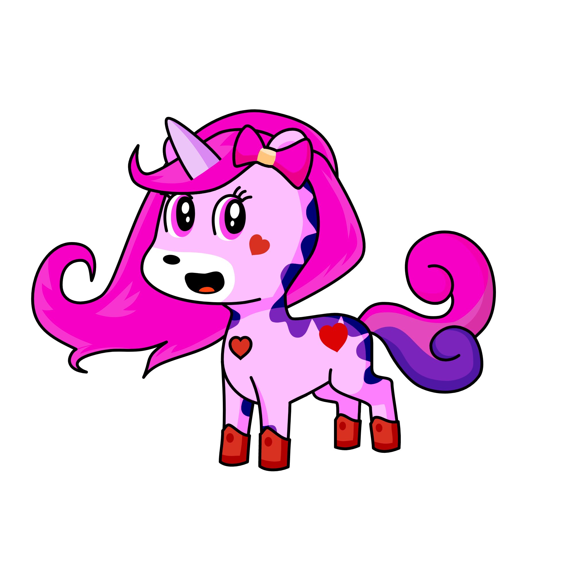 Midnight, the unicorn