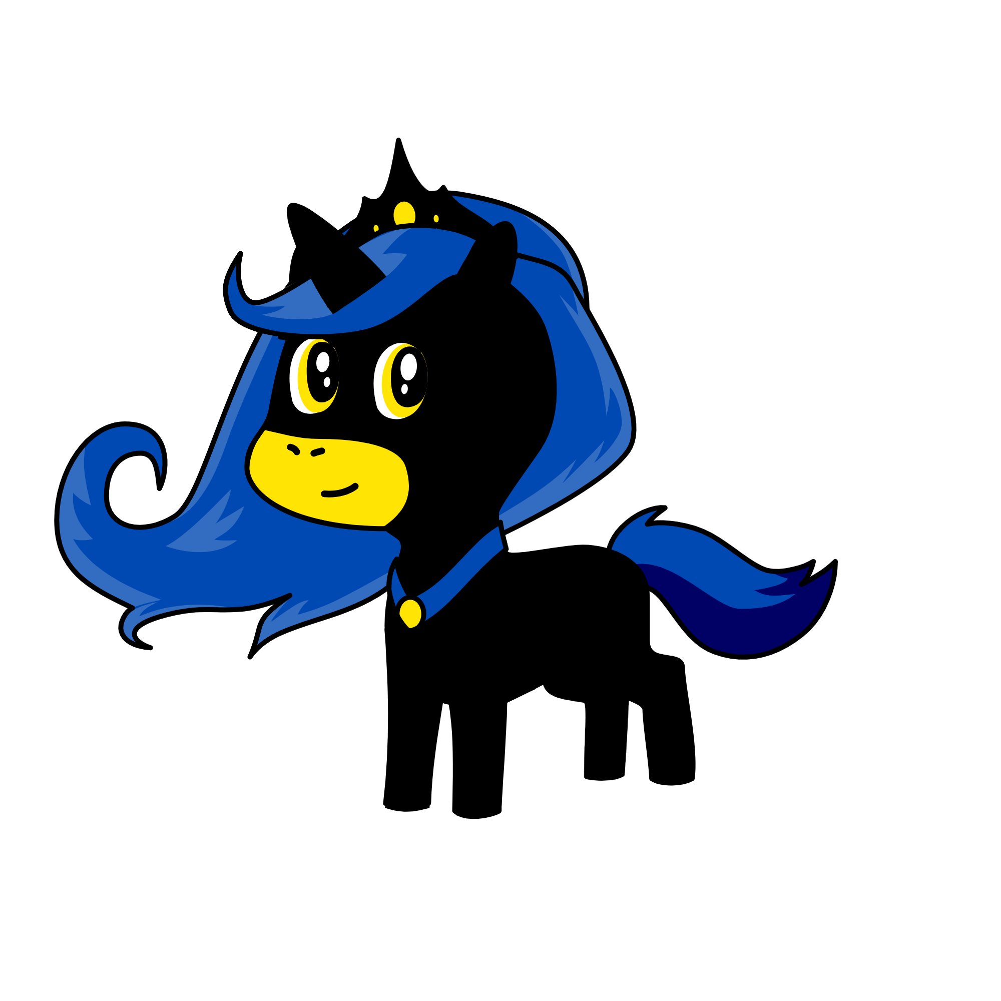 moon, the unicorn