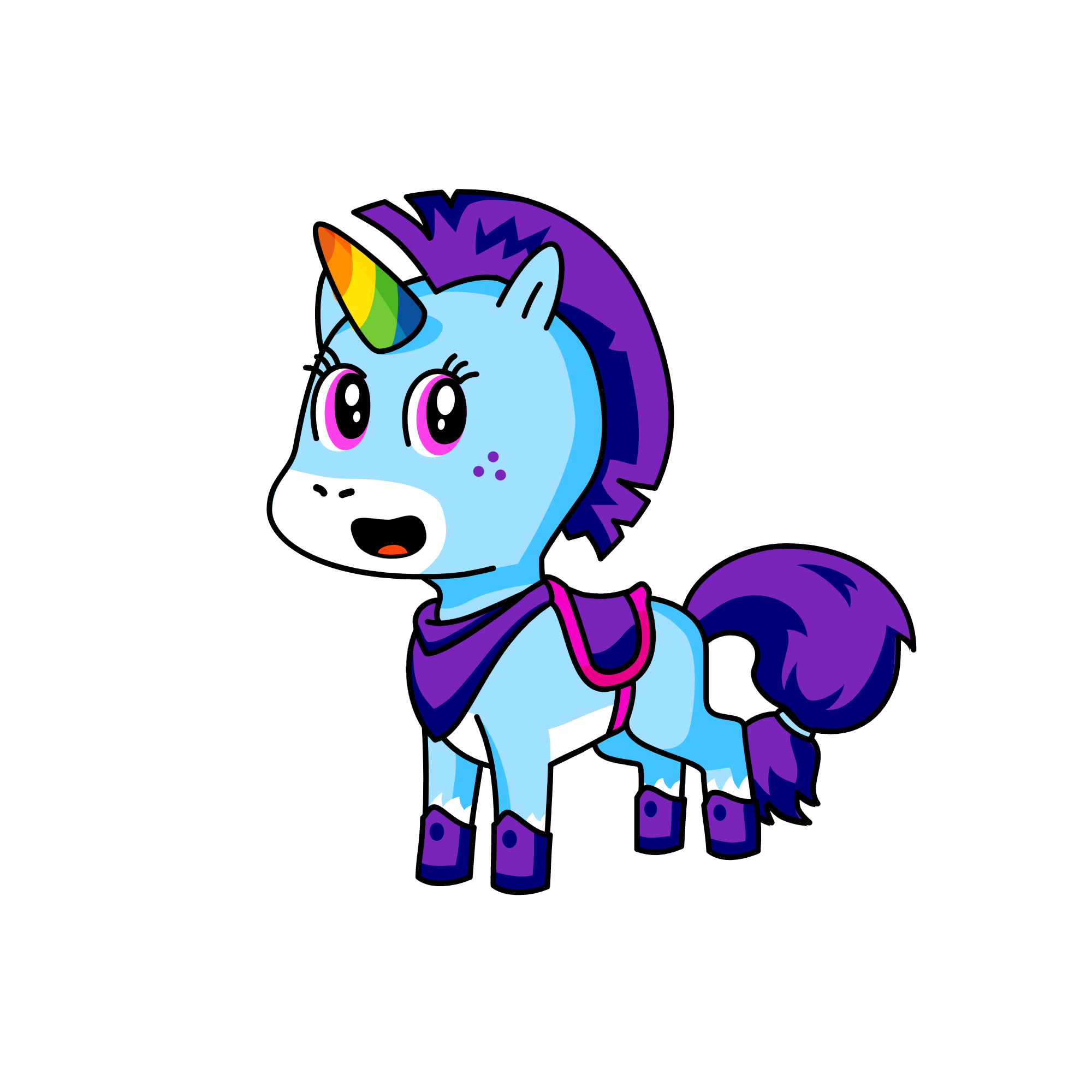 Salish, the unicorn