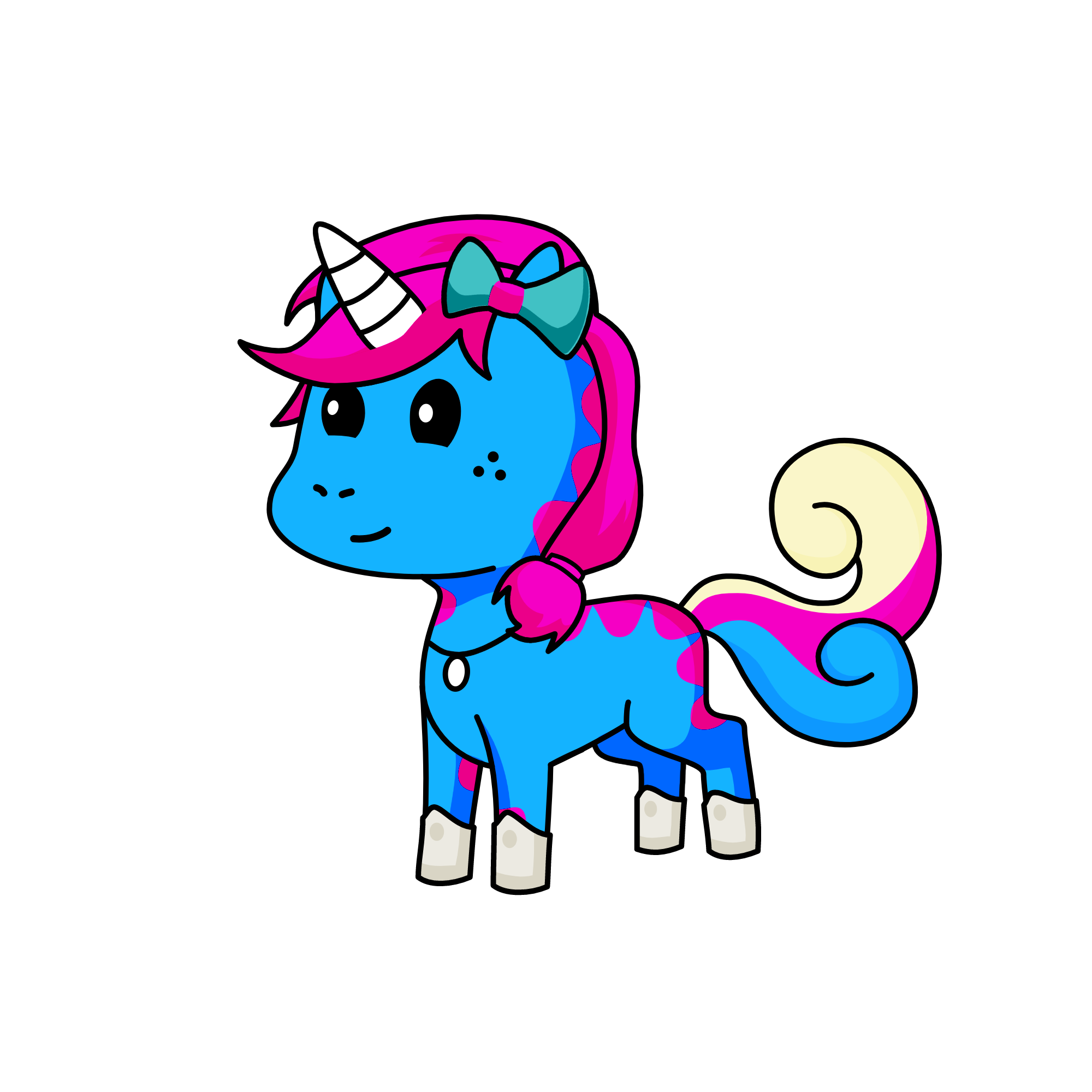 cat, the unicorn