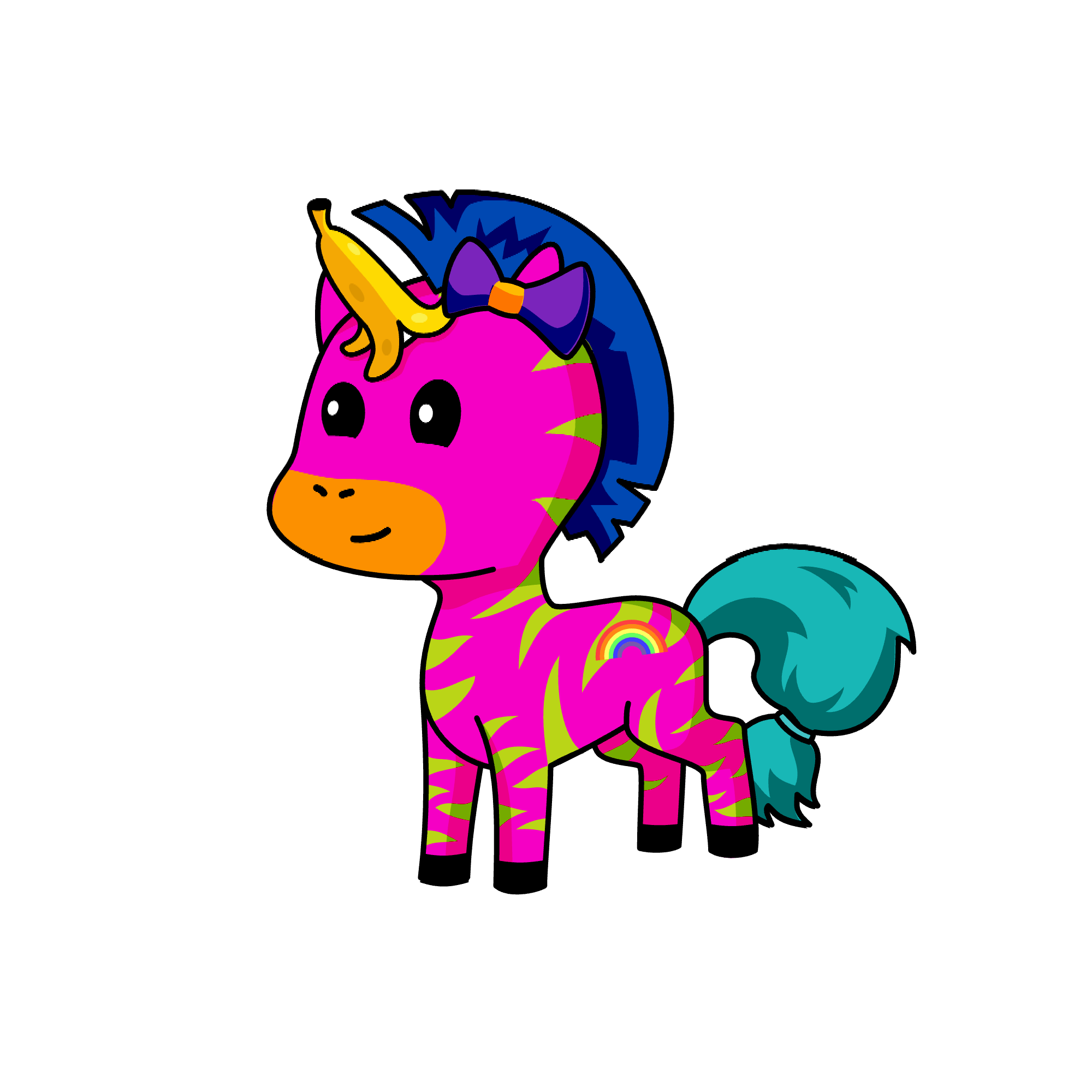 Mmmm, Yummy Yunicorn, the unicorn