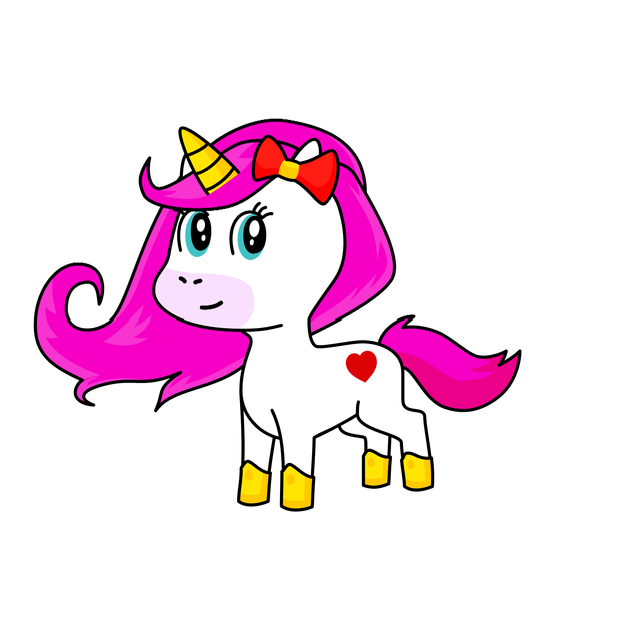 Lilly, the unicorn