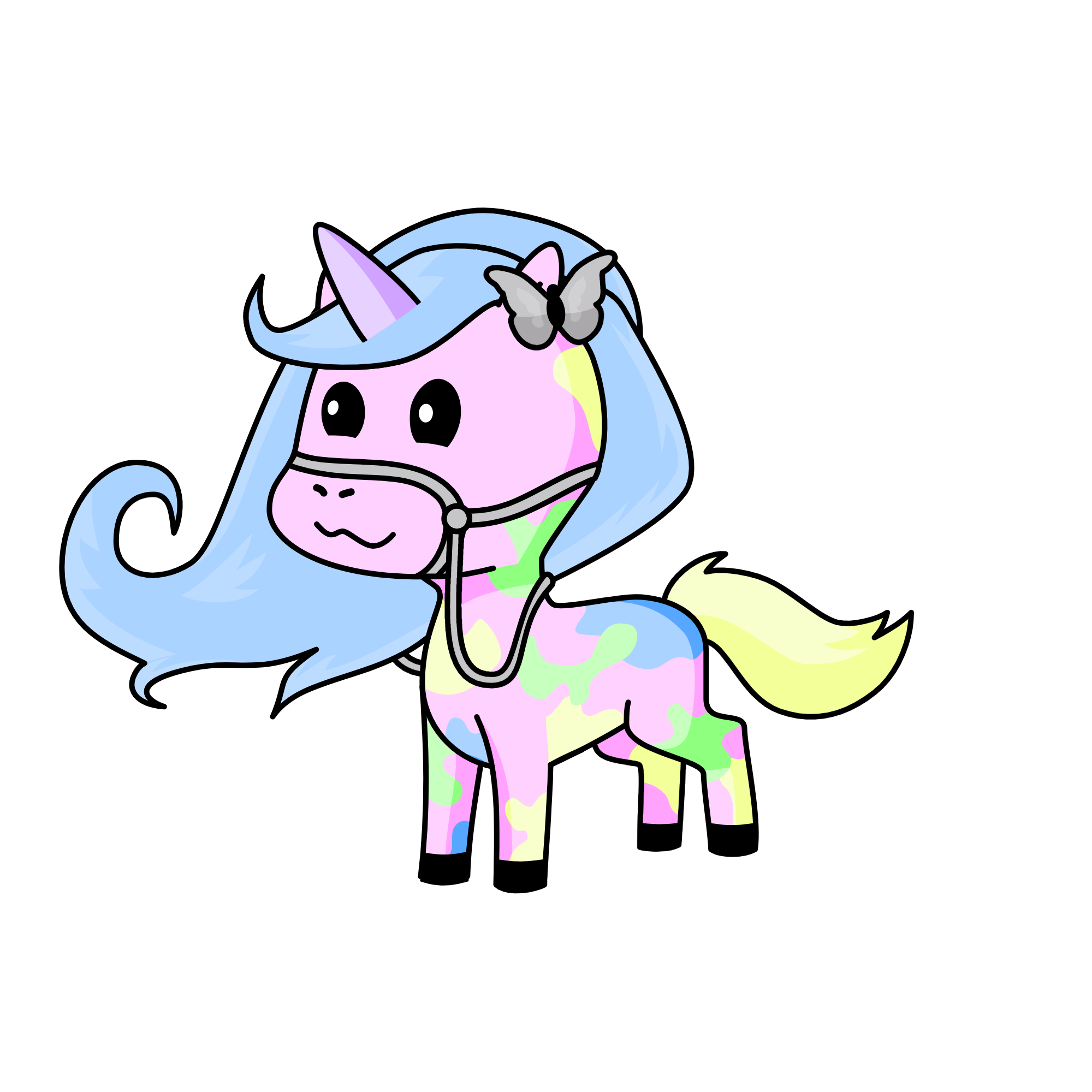 Spring, the unicorn