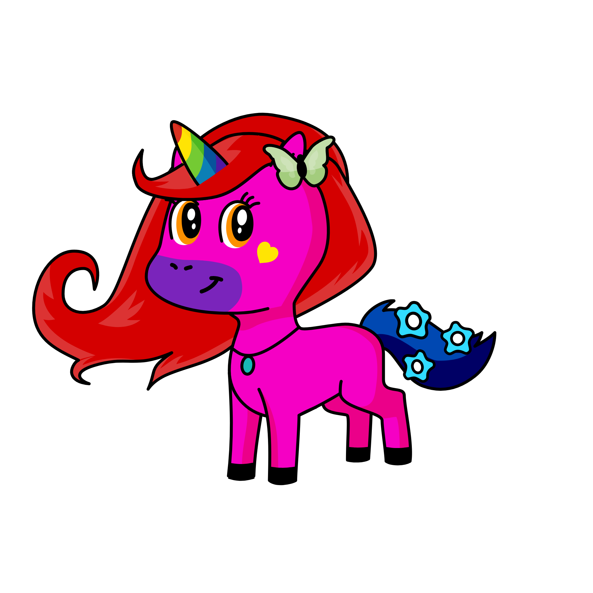 june, the unicorn