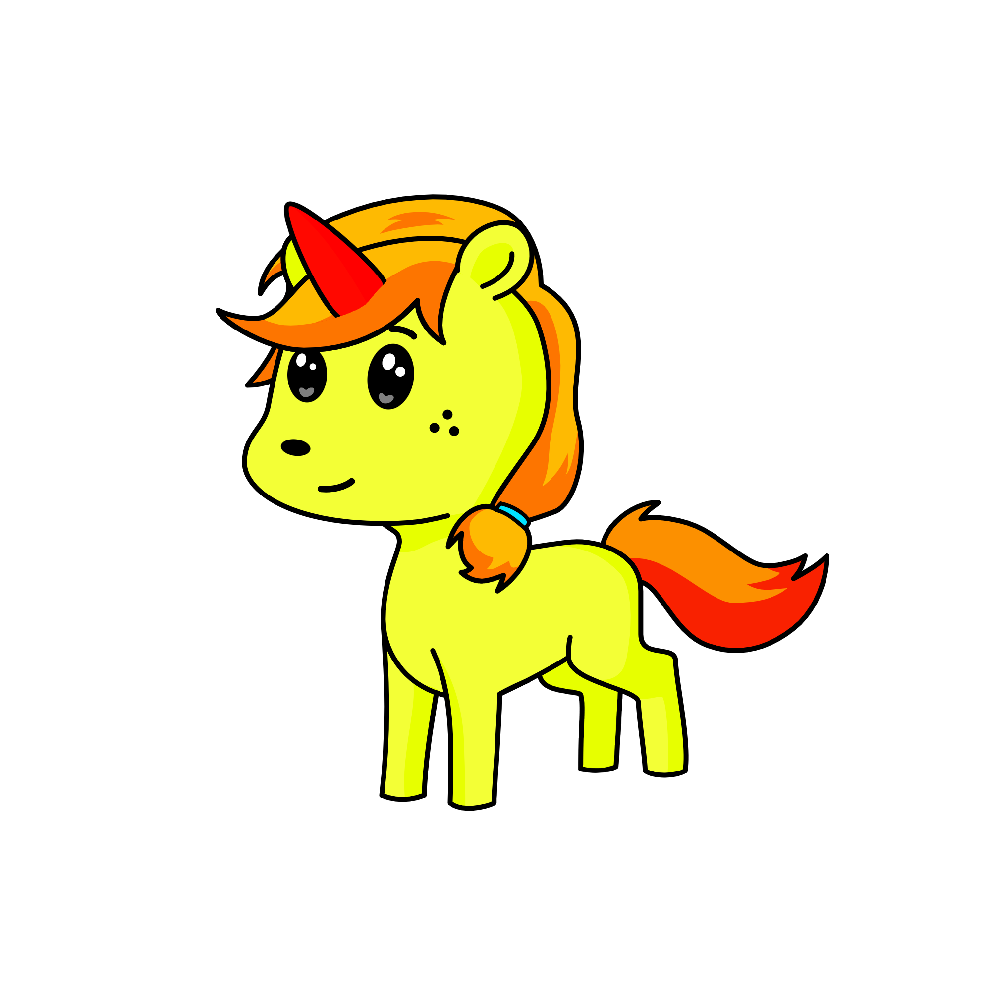 a, the unicorn